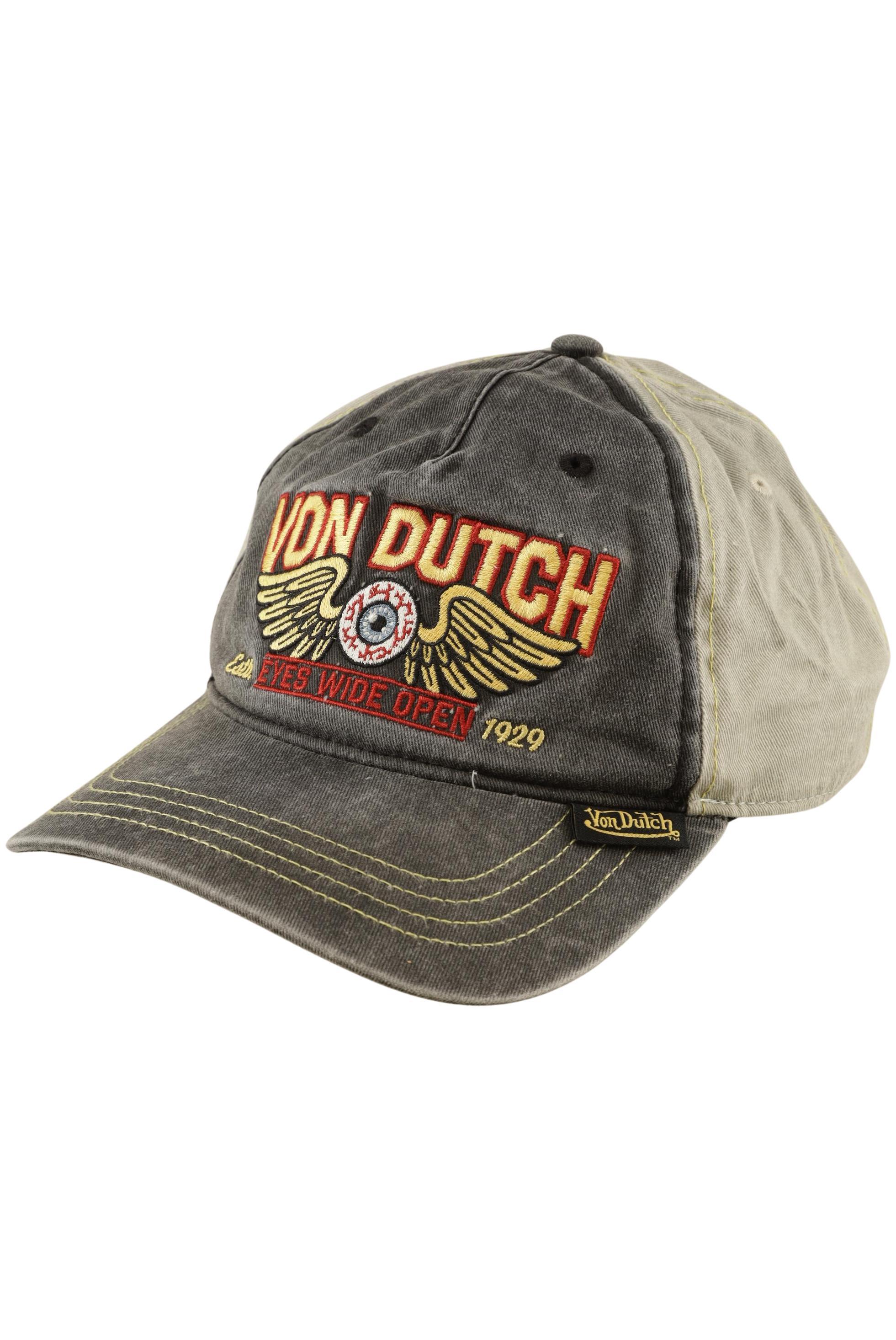 Thumbnail - Von Dutch Herren Hut/Mütze, grau, Gr. uni