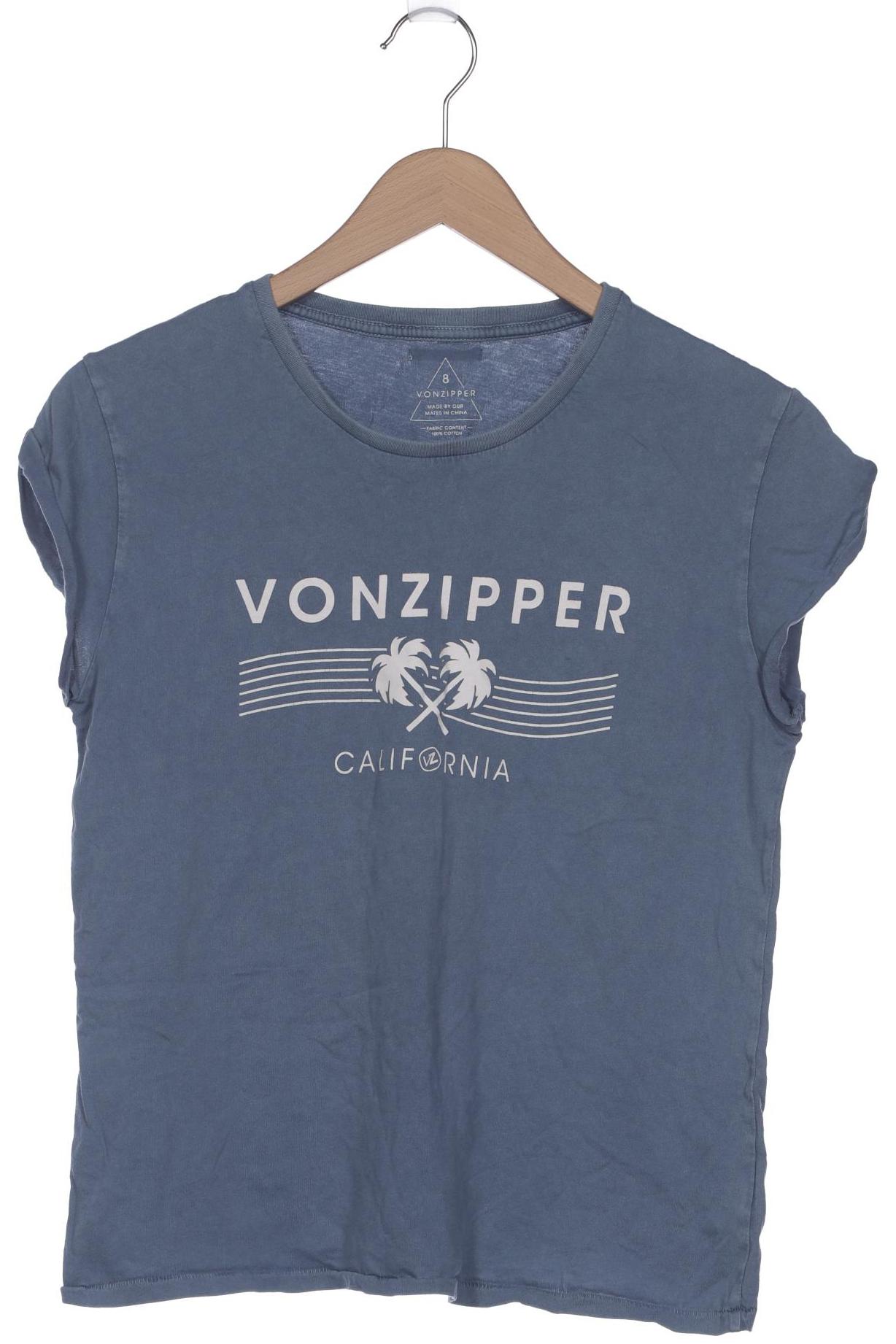 

VonZipper Damen T-Shirt, hellblau