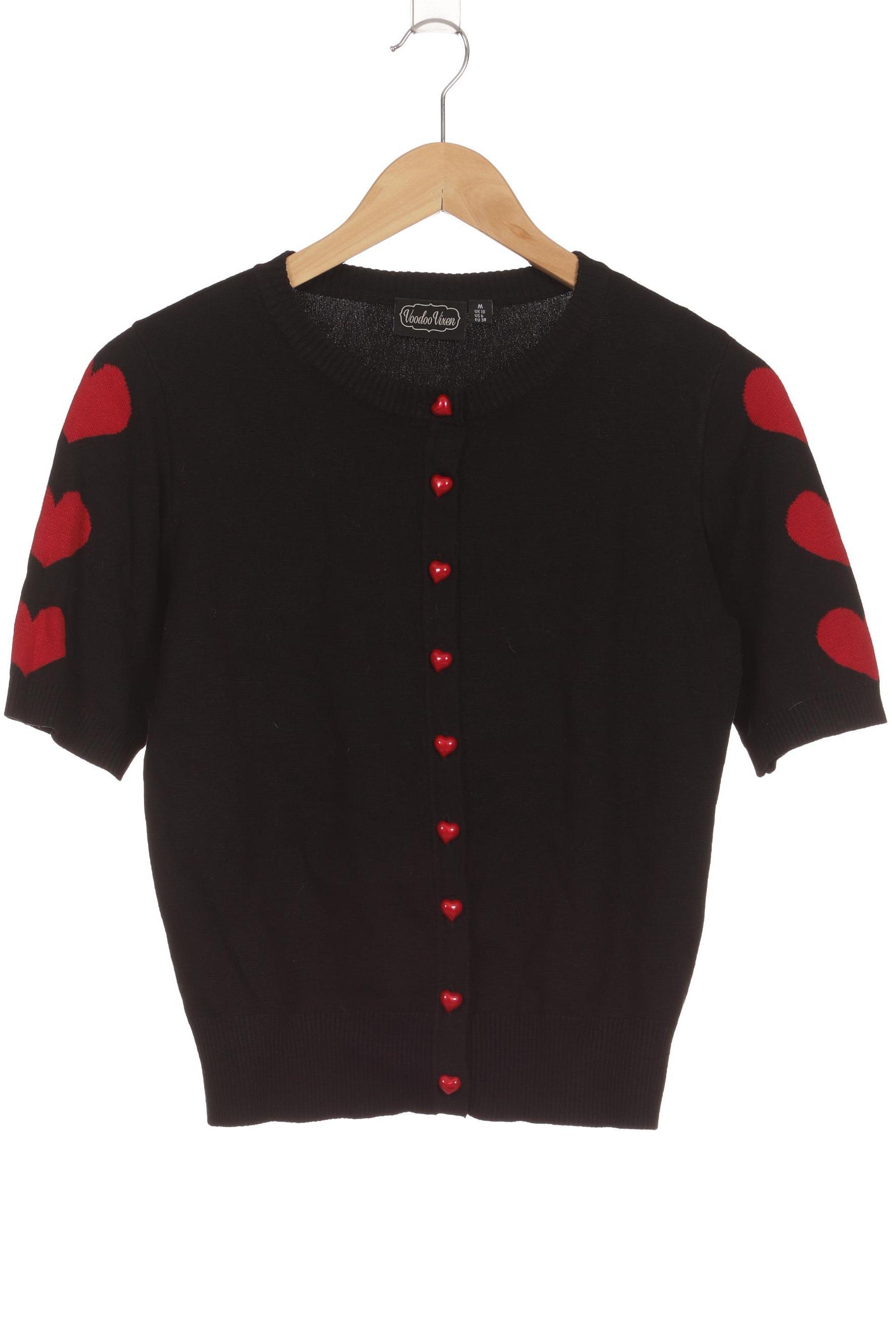 

Voodoo Vixen Damen Strickjacke, schwarz, Gr. 38