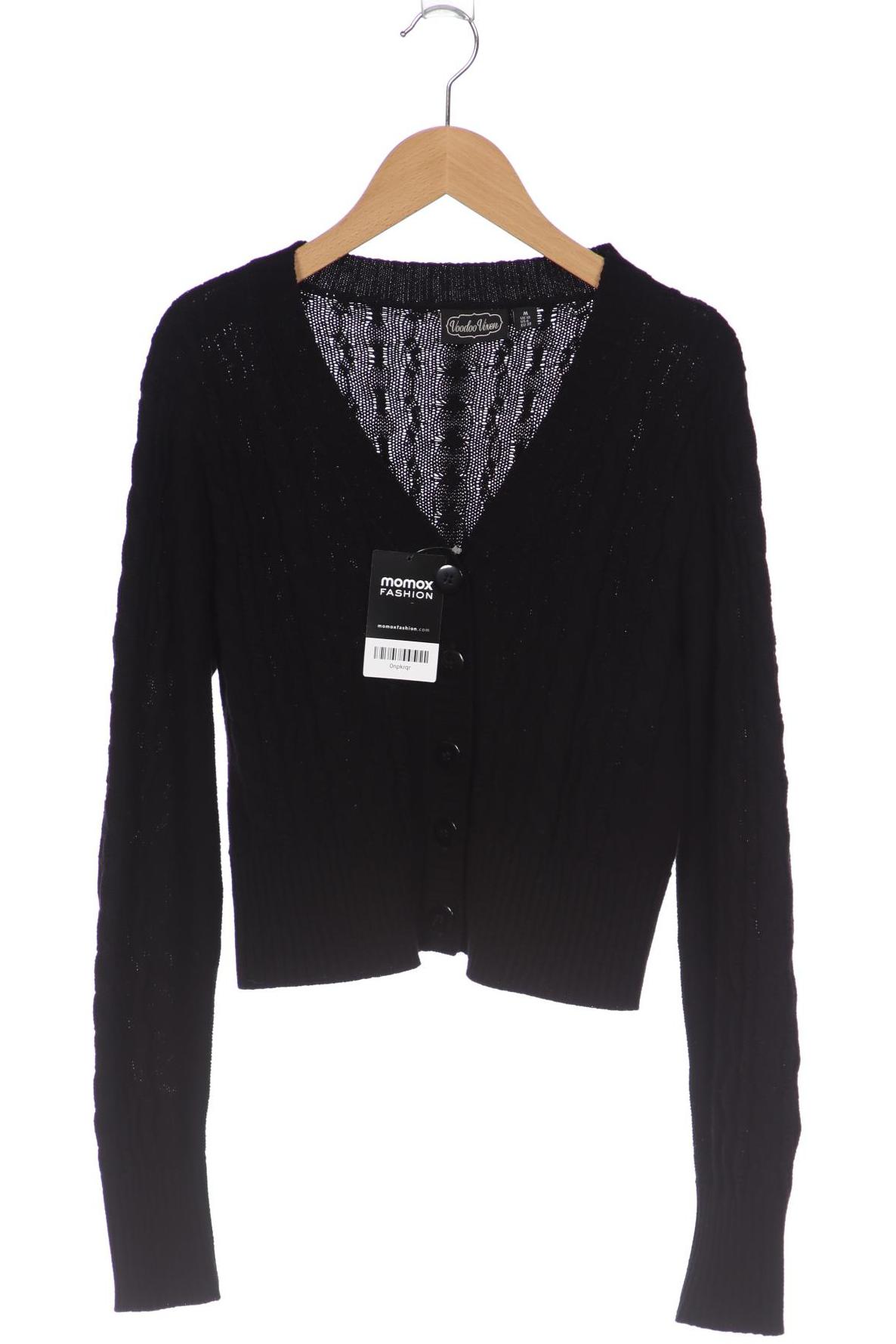

Voodoo Vixen Damen Strickjacke, schwarz
