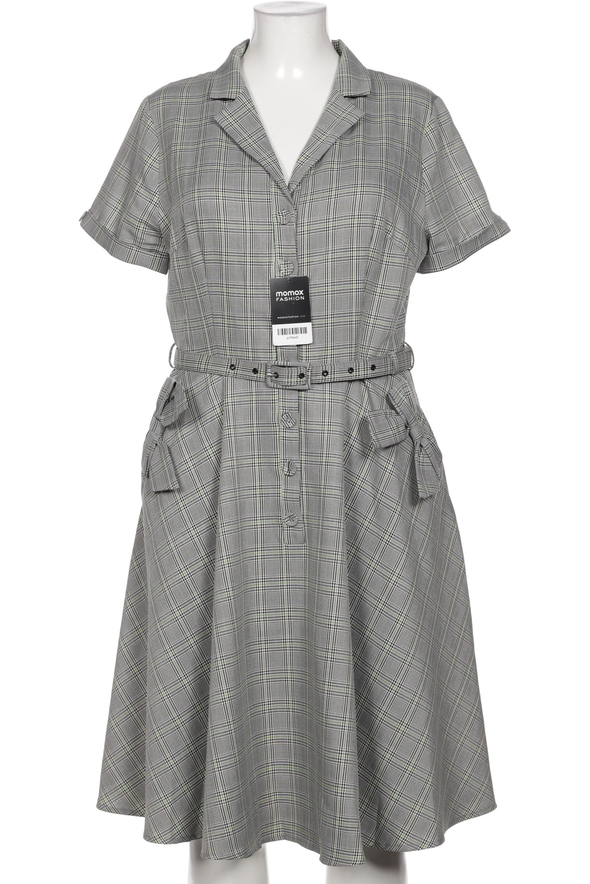 

Voodoo Vixen Damen Kleid, grau, Gr. 42