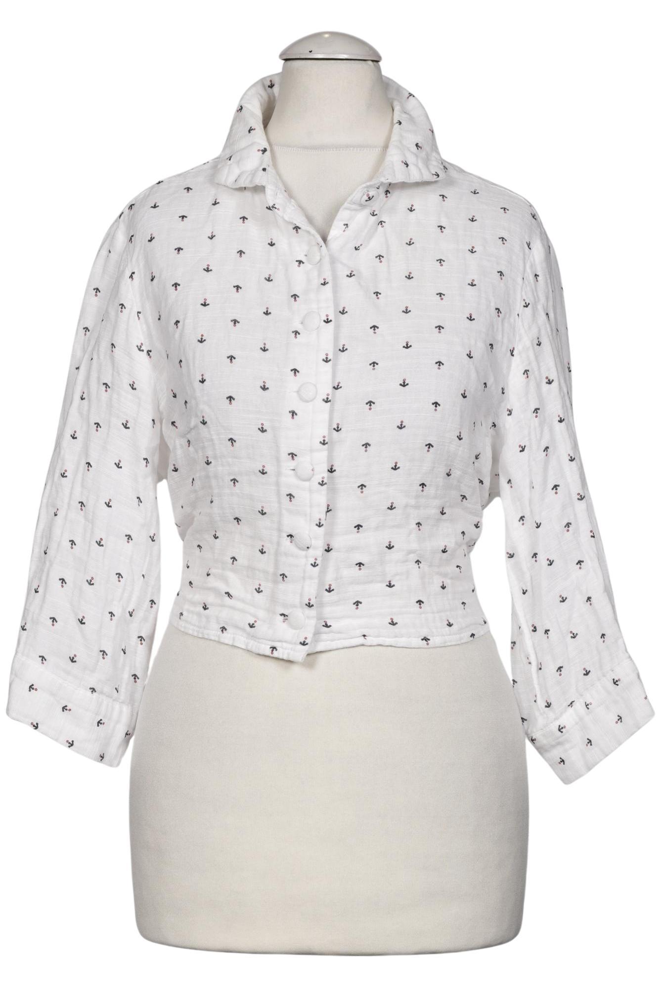 

Voodoo Vixen Damen Bluse, weiß, Gr. 40