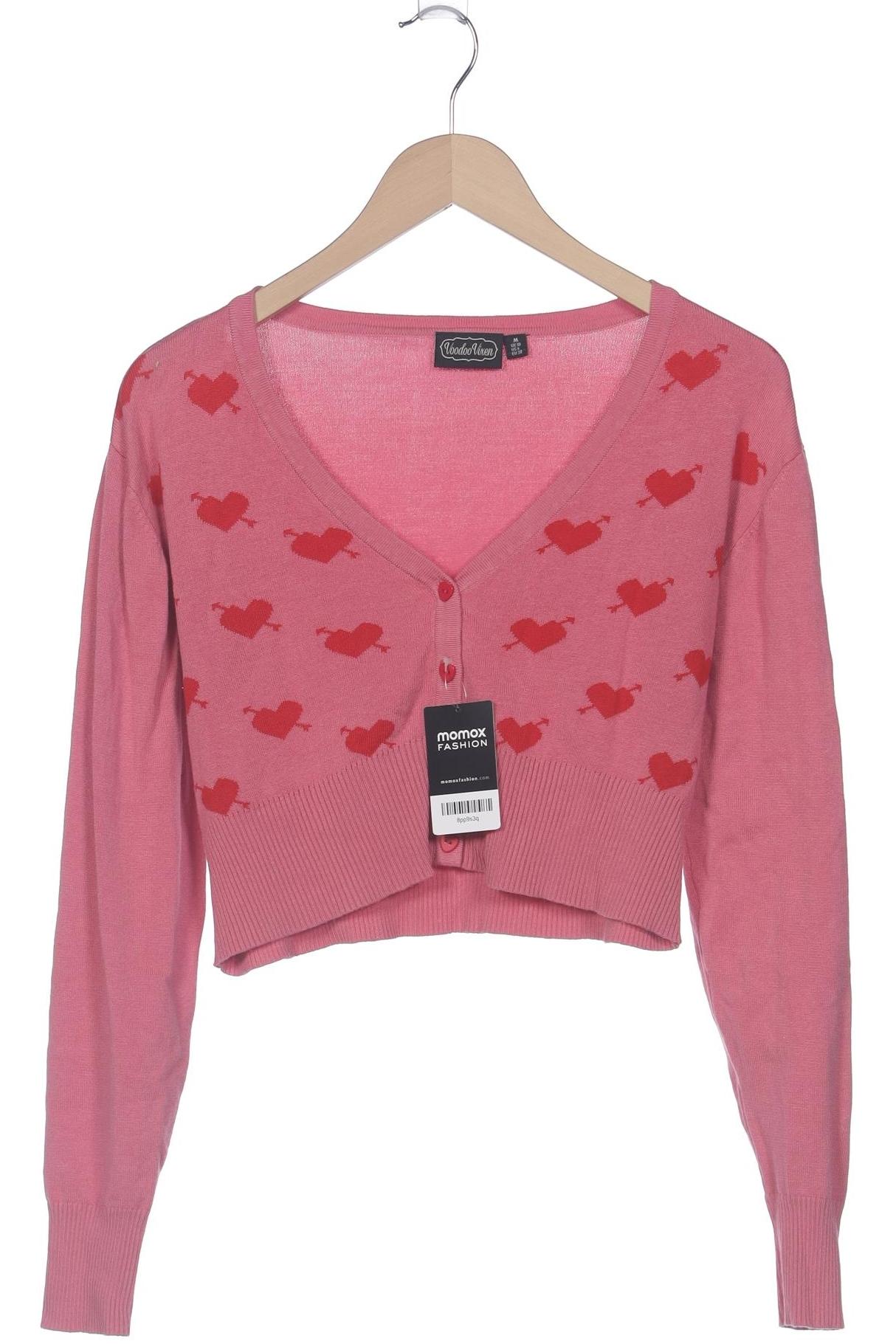 

Voodoo Vixen Damen Strickjacke, pink, Gr. 38