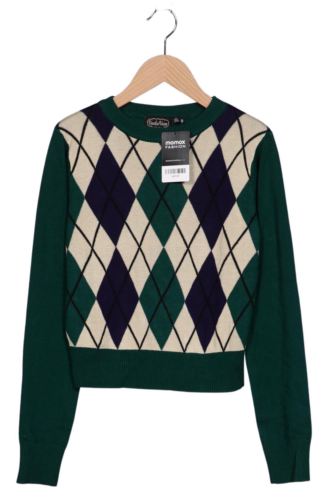 

Voodoo Vixen Damen Pullover, grün, Gr. 42