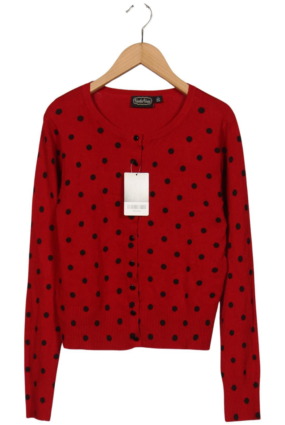 

Voodoo Vixen Damen Strickjacke, rot, Gr. 40