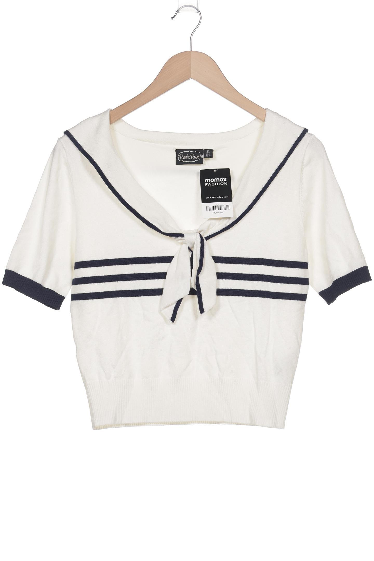

Voodoo Vixen Damen Pullover, weiß, Gr. 38