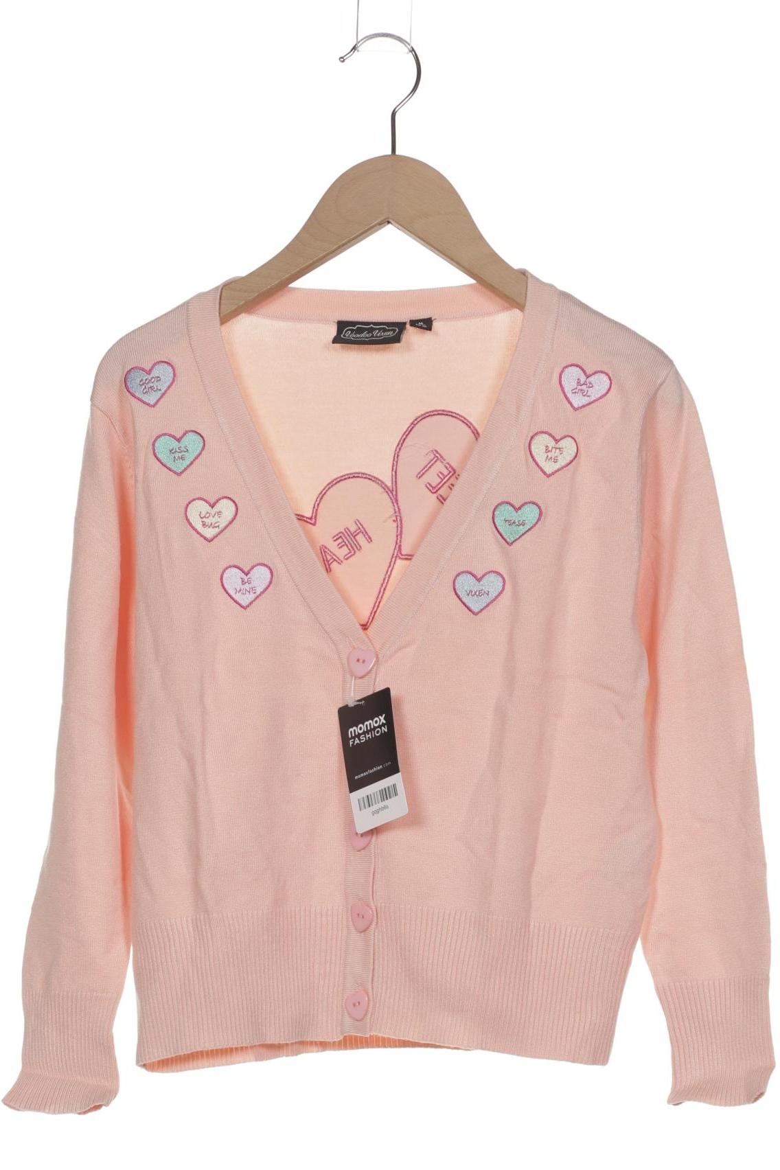 

Voodoo Vixen Damen Strickjacke, pink, Gr. 38