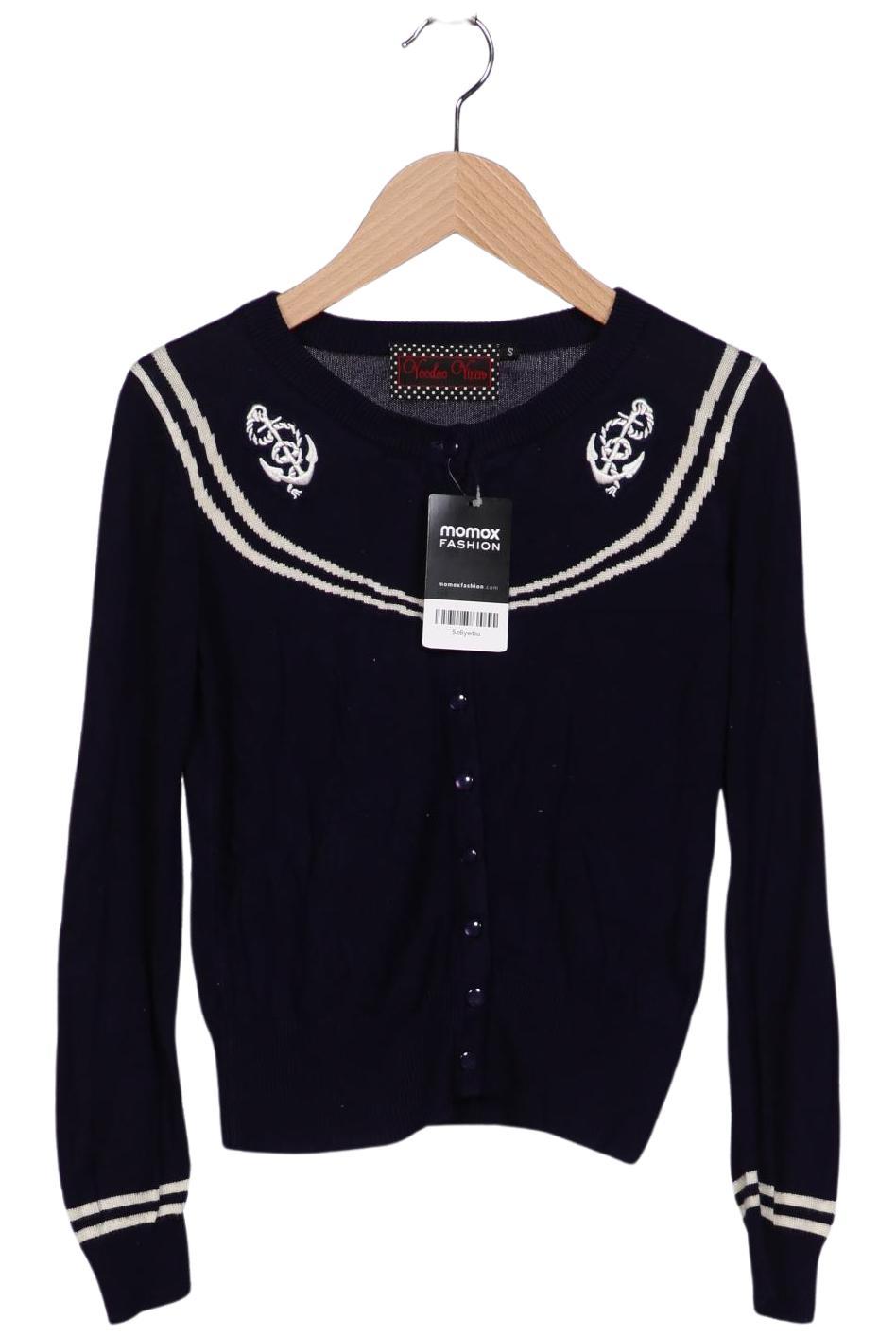 

Voodoo Vixen Damen Strickjacke, marineblau, Gr. 36