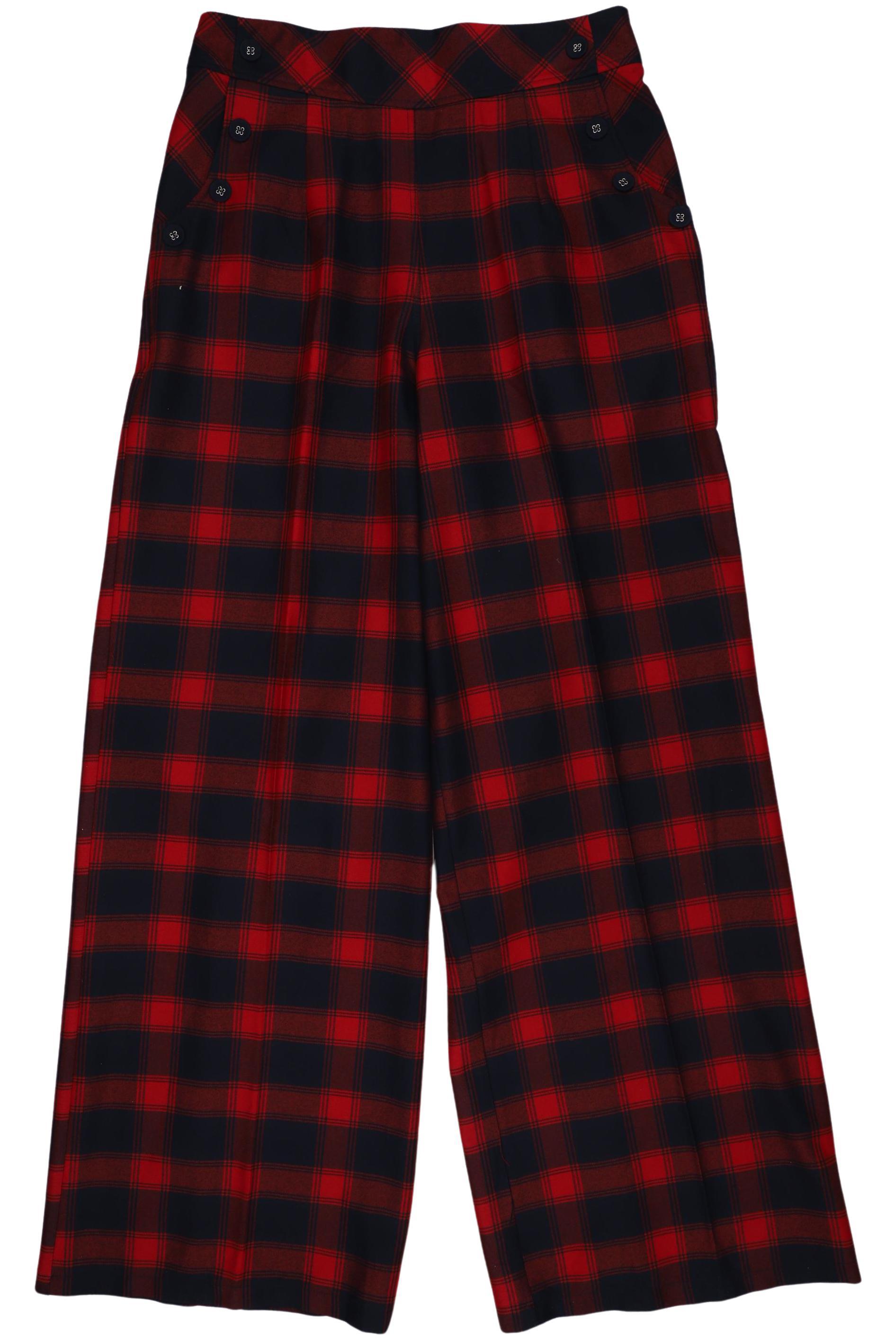 

Voodoo Vixen Damen Stoffhose, rot, Gr. 0