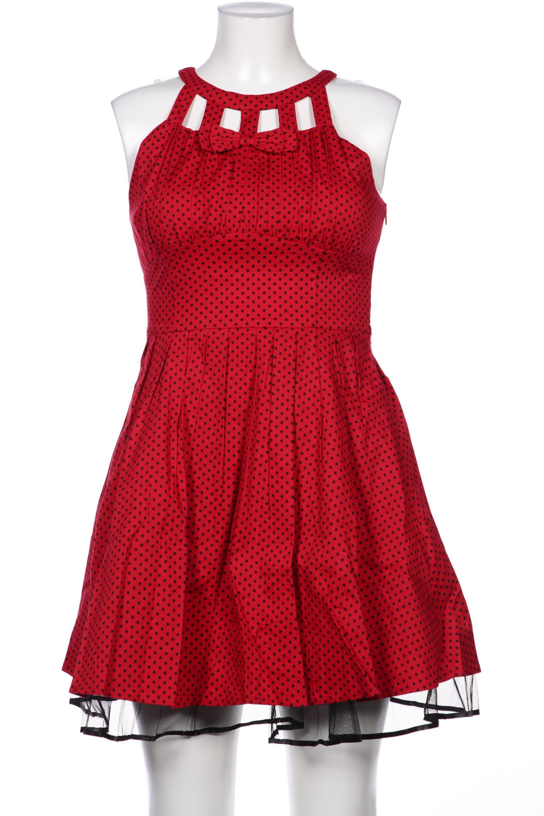 

Voodoo Vixen Damen Kleid, rot