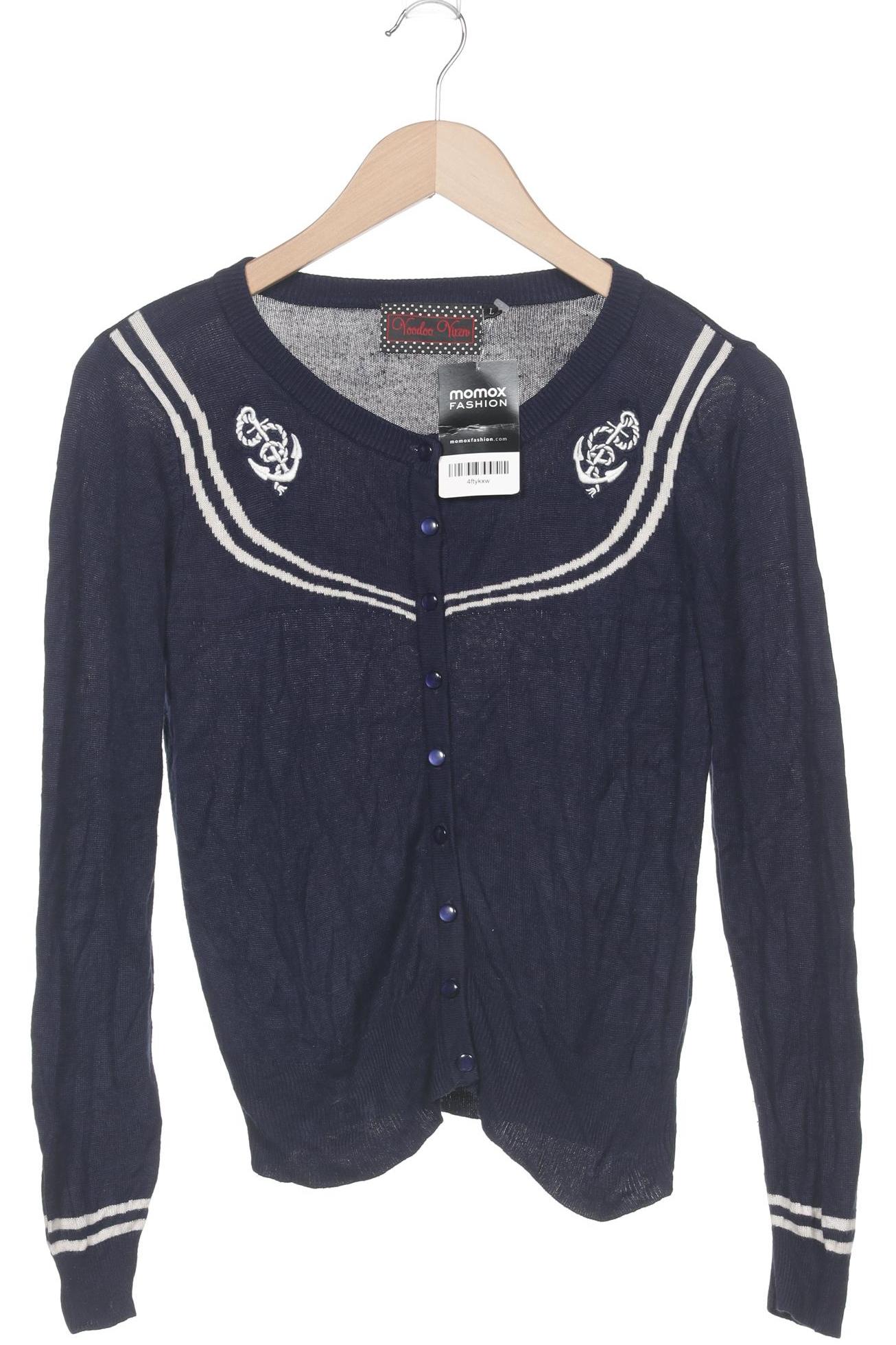 

Voodoo Vixen Damen Strickjacke, marineblau, Gr. 42