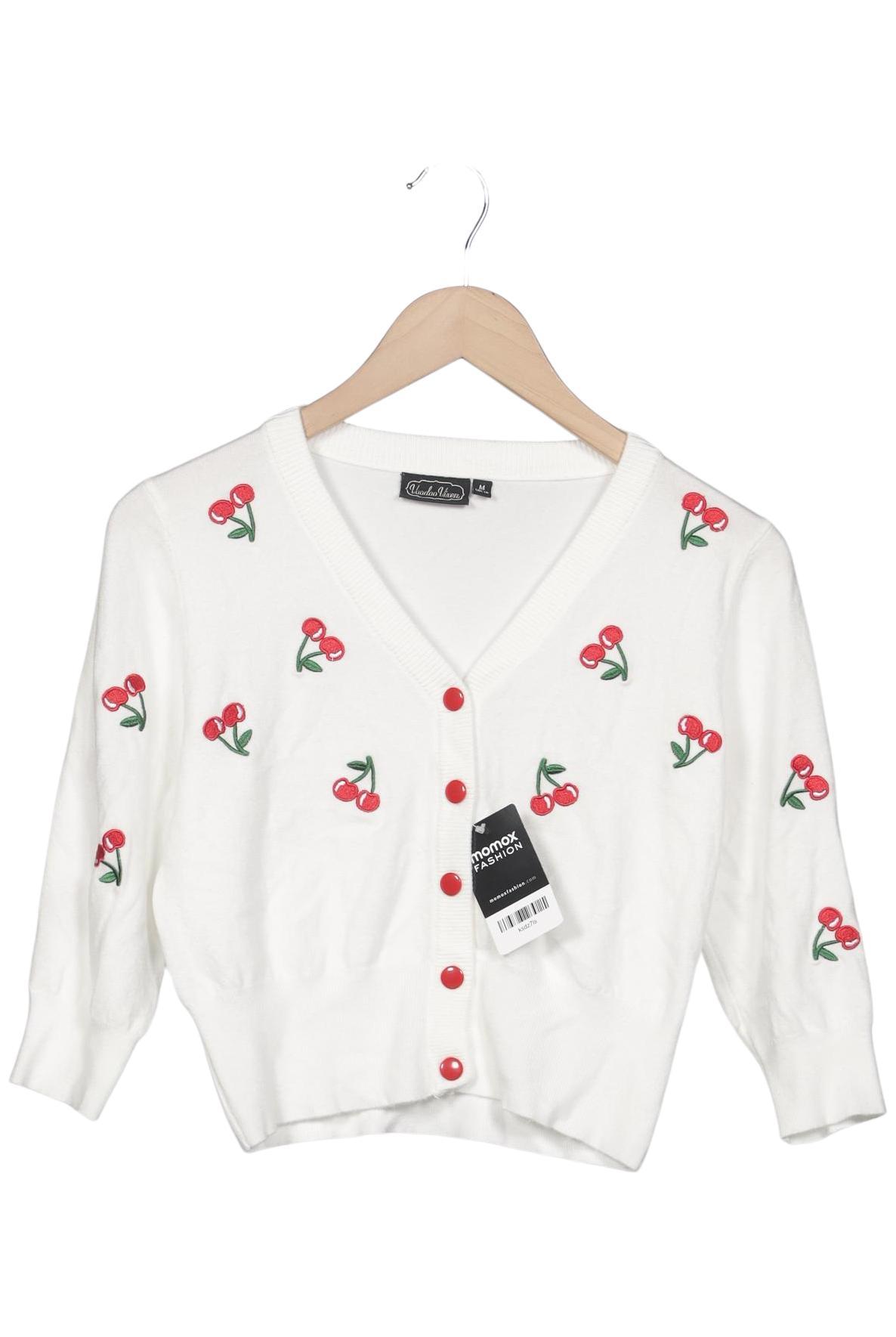 

Voodoo Vixen Damen Strickjacke, weiß, Gr. 38