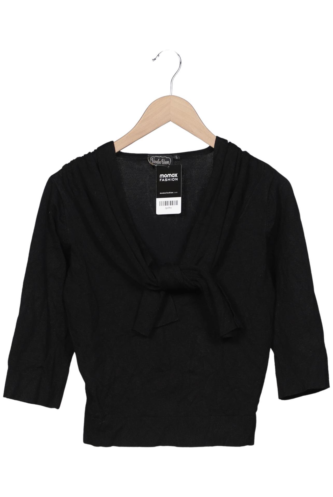 Thumbnail - Voodoo Vixen Damen Pullover, schwarz, Gr. 42
