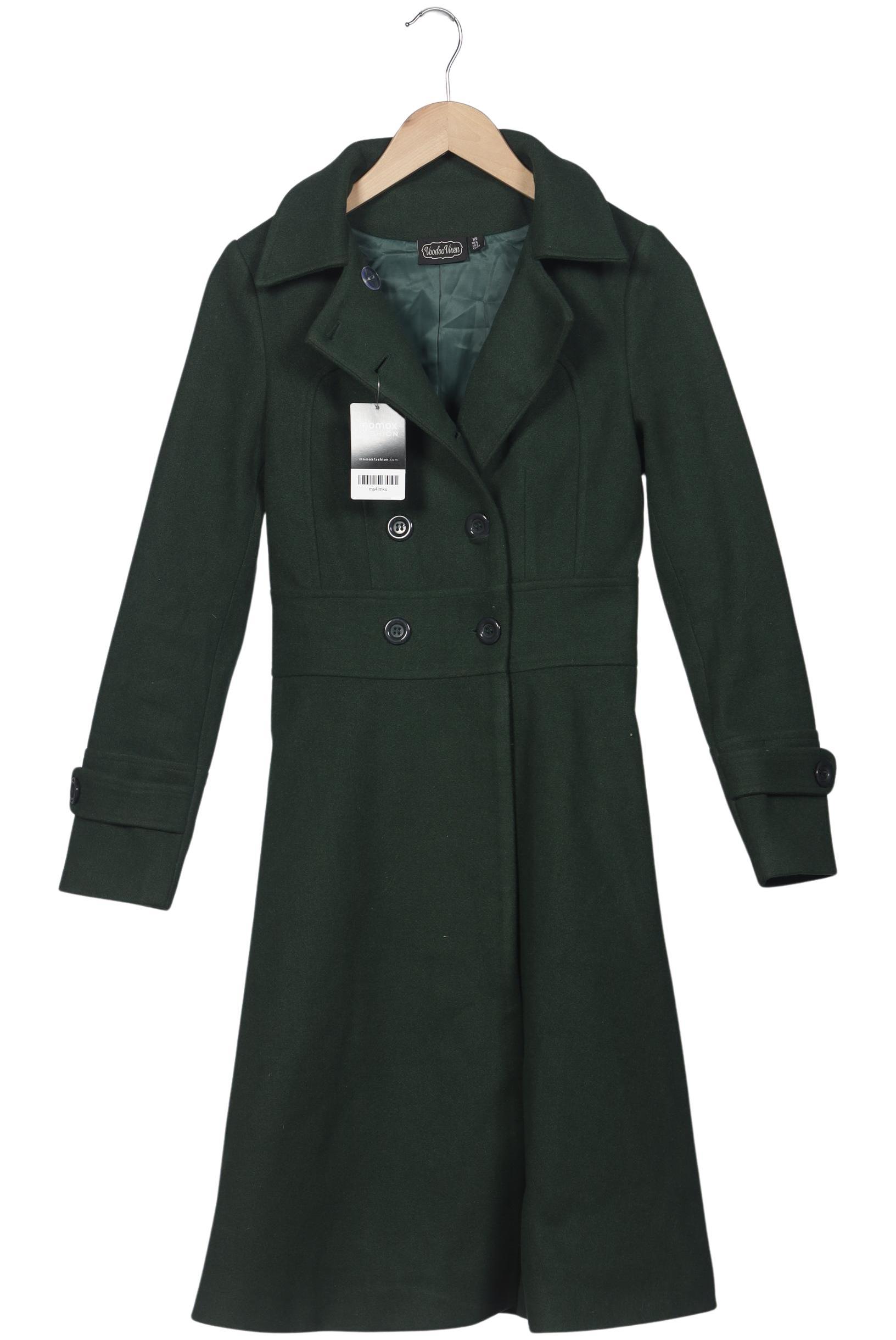

Voodoo Vixen Damen Mantel, grün, Gr. 34