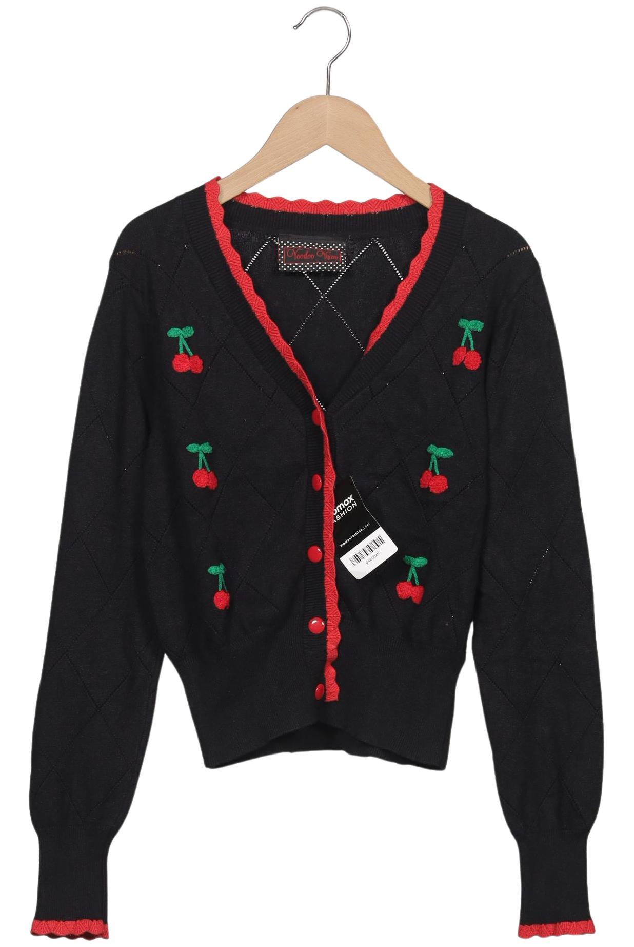 

Voodoo Vixen Damen Strickjacke, schwarz, Gr. 38