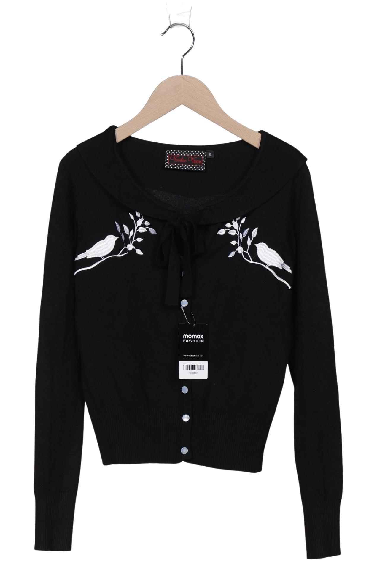 

Voodoo Vixen Damen Strickjacke, schwarz, Gr. 38