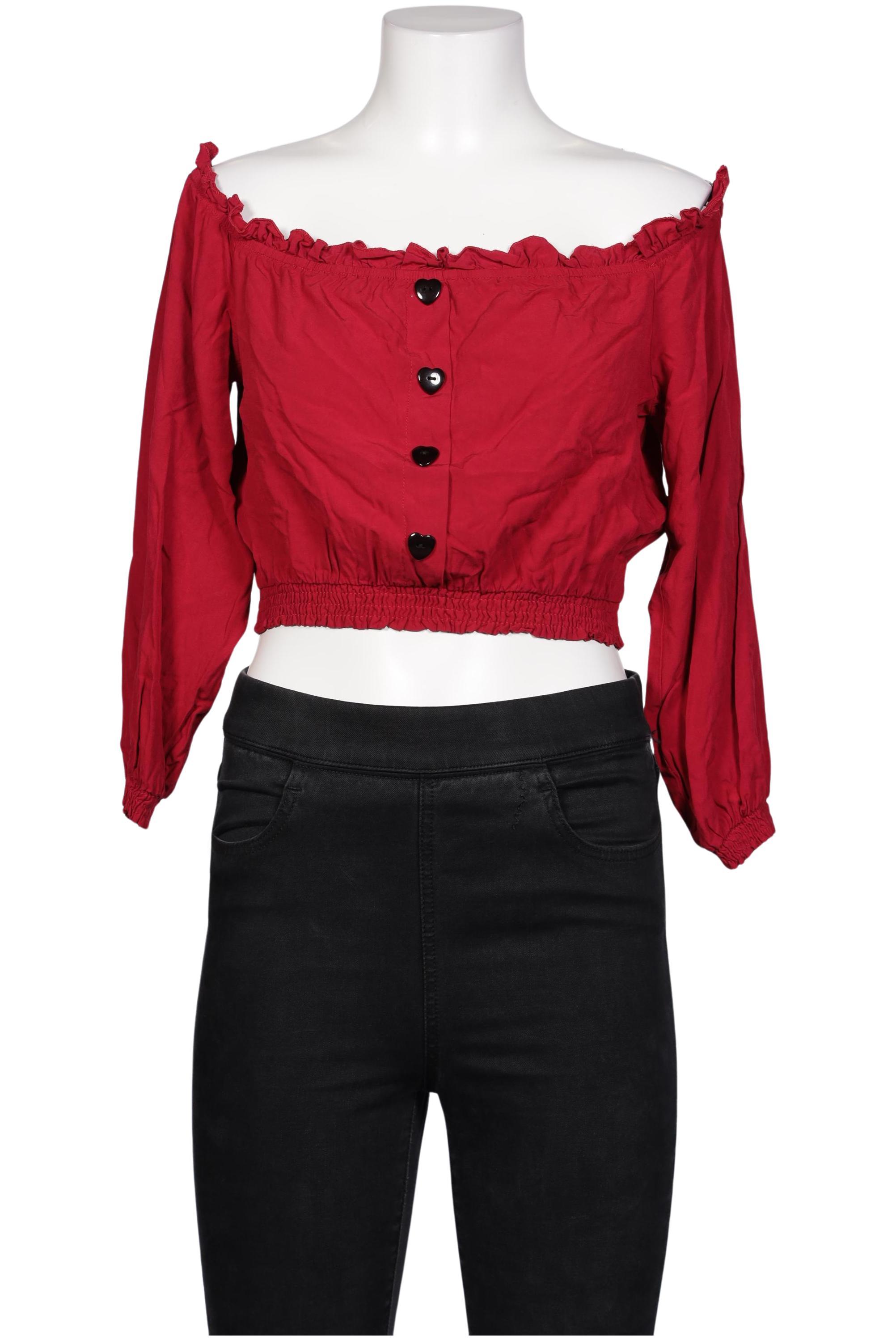 

Voodoo Vixen Damen Bluse, rot, Gr. 40
