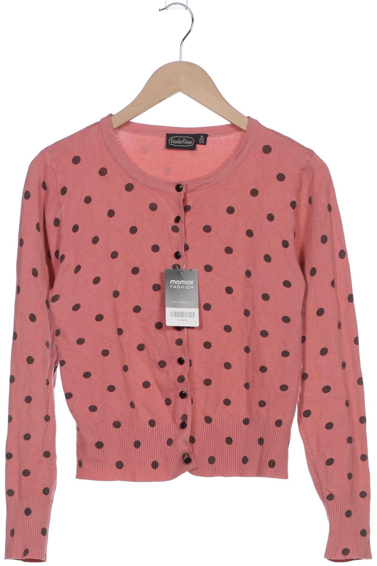 

Voodoo Vixen Damen Strickjacke, pink, Gr. 42