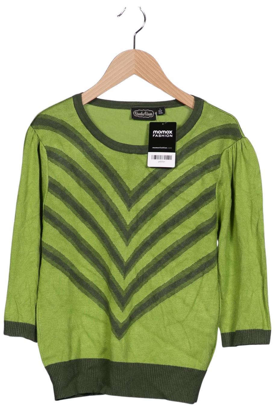 

Voodoo Vixen Damen Pullover, grün, Gr. 40