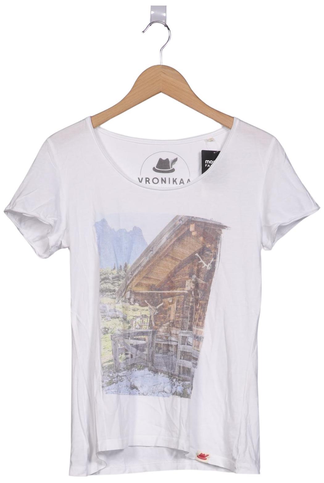 

Vronikaa Damen T-Shirt, weiß, Gr. 38