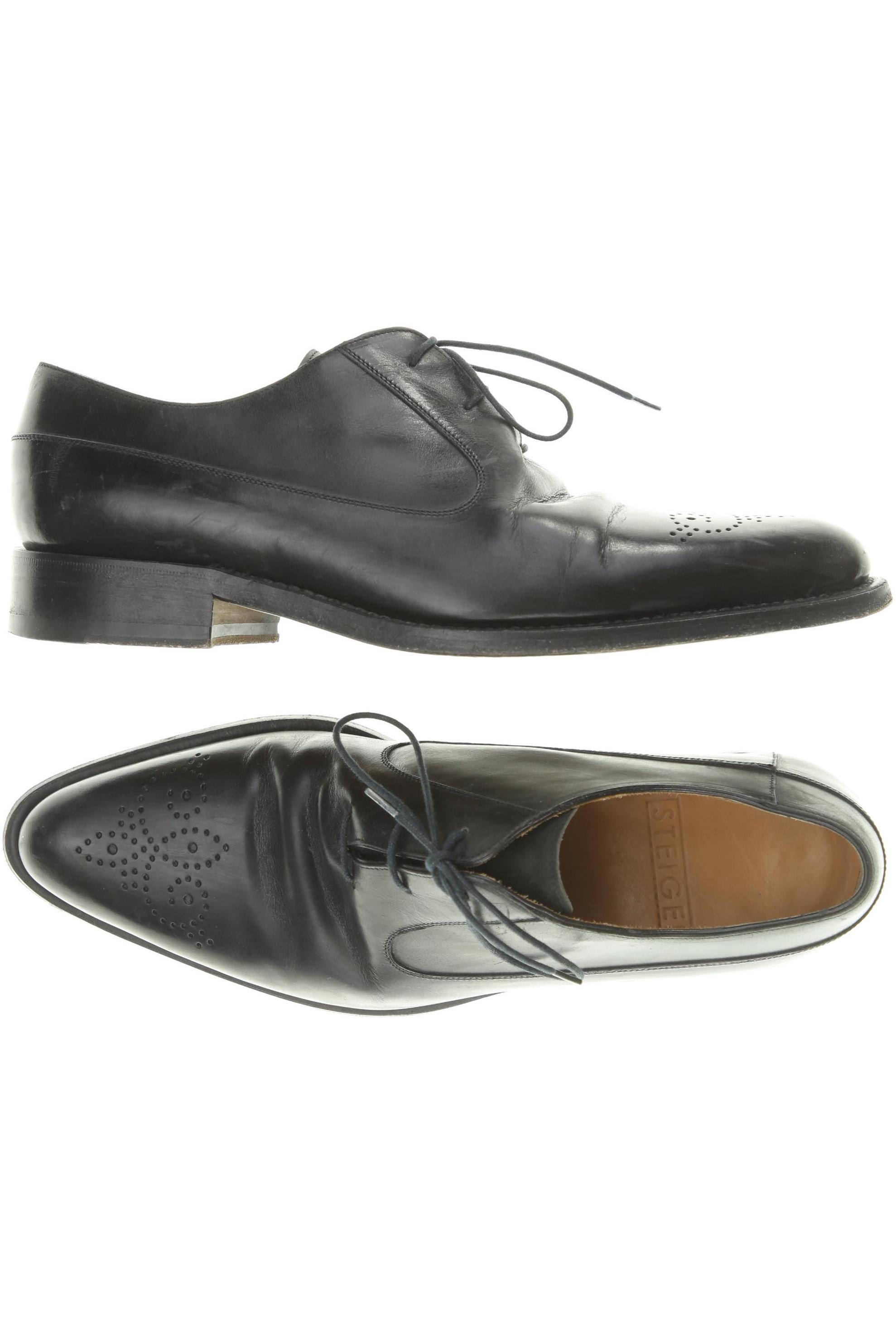 Thumbnail - Walter Steiger Herren Halbschuh, schwarz, Gr. 6.5