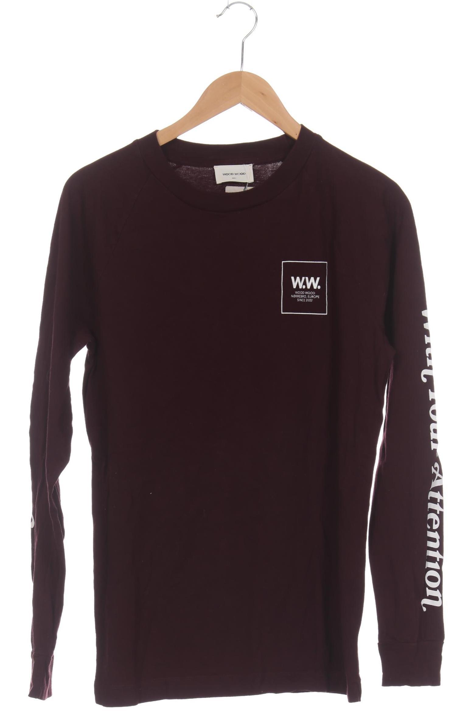 

Wood Wood Herren Langarmshirt, rot, Gr.
