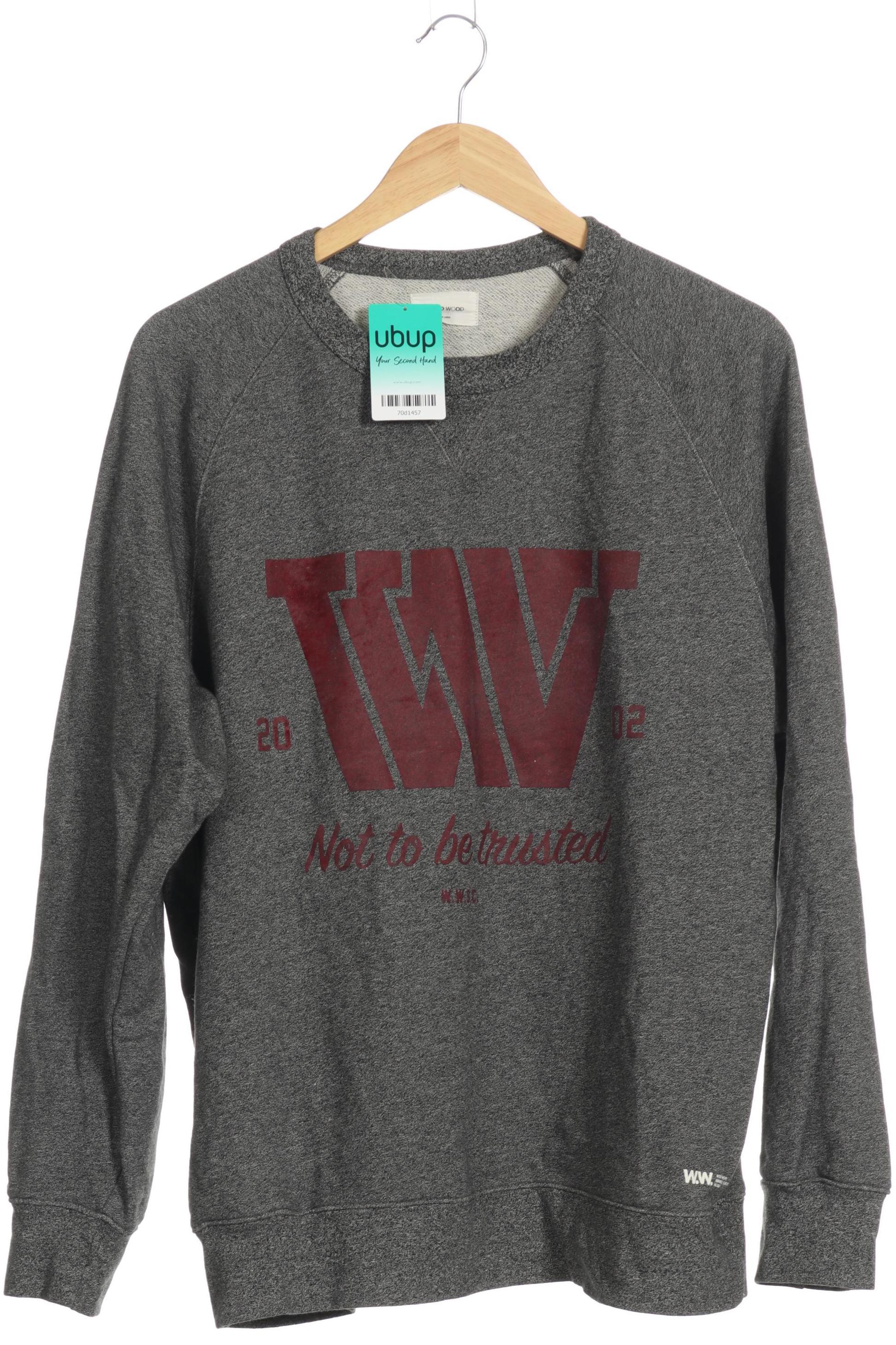 

Wood Wood Herren Sweatshirt, grau, Gr.