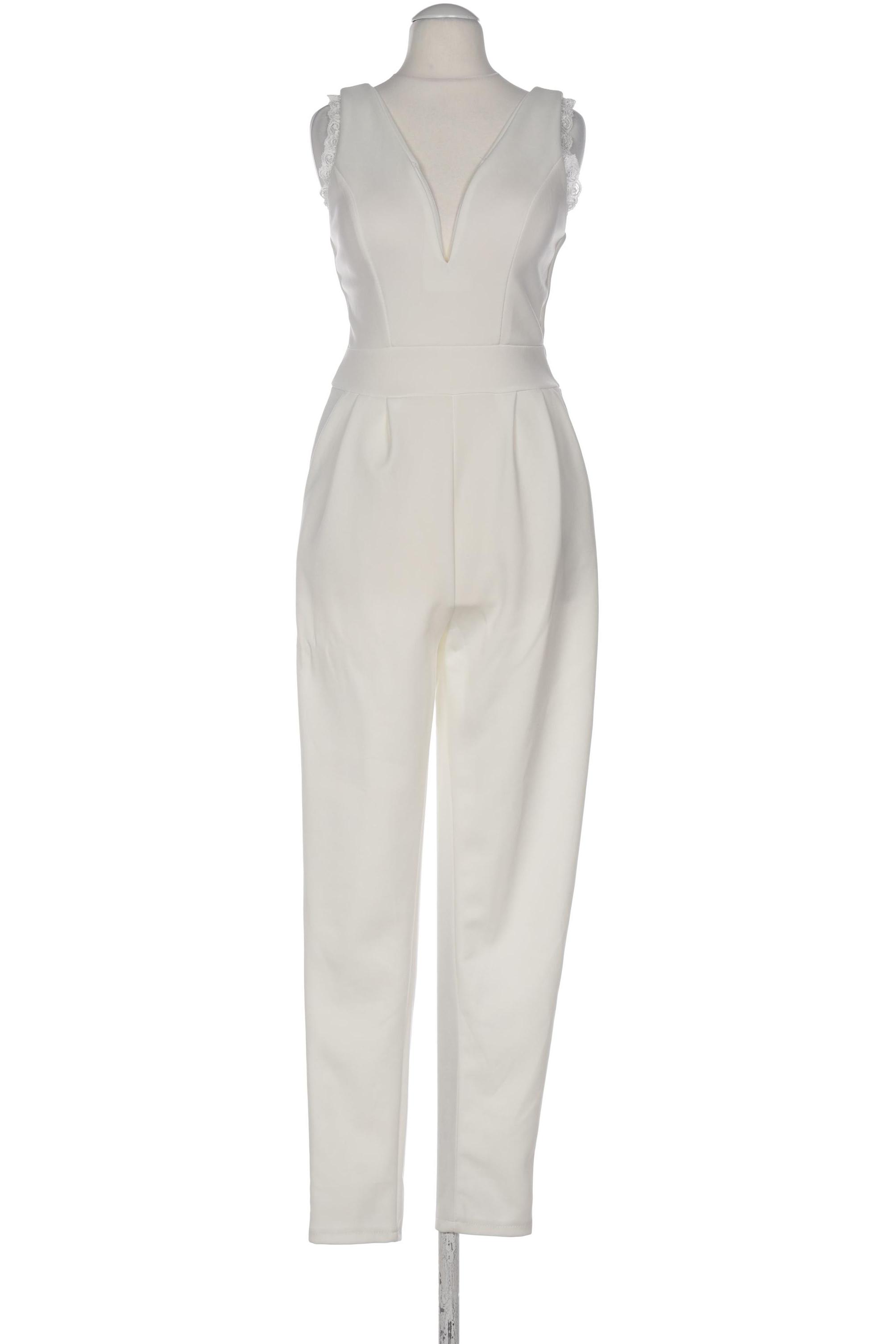 

Wal G. Damen Jumpsuit/Overall, weiß, Gr. 8