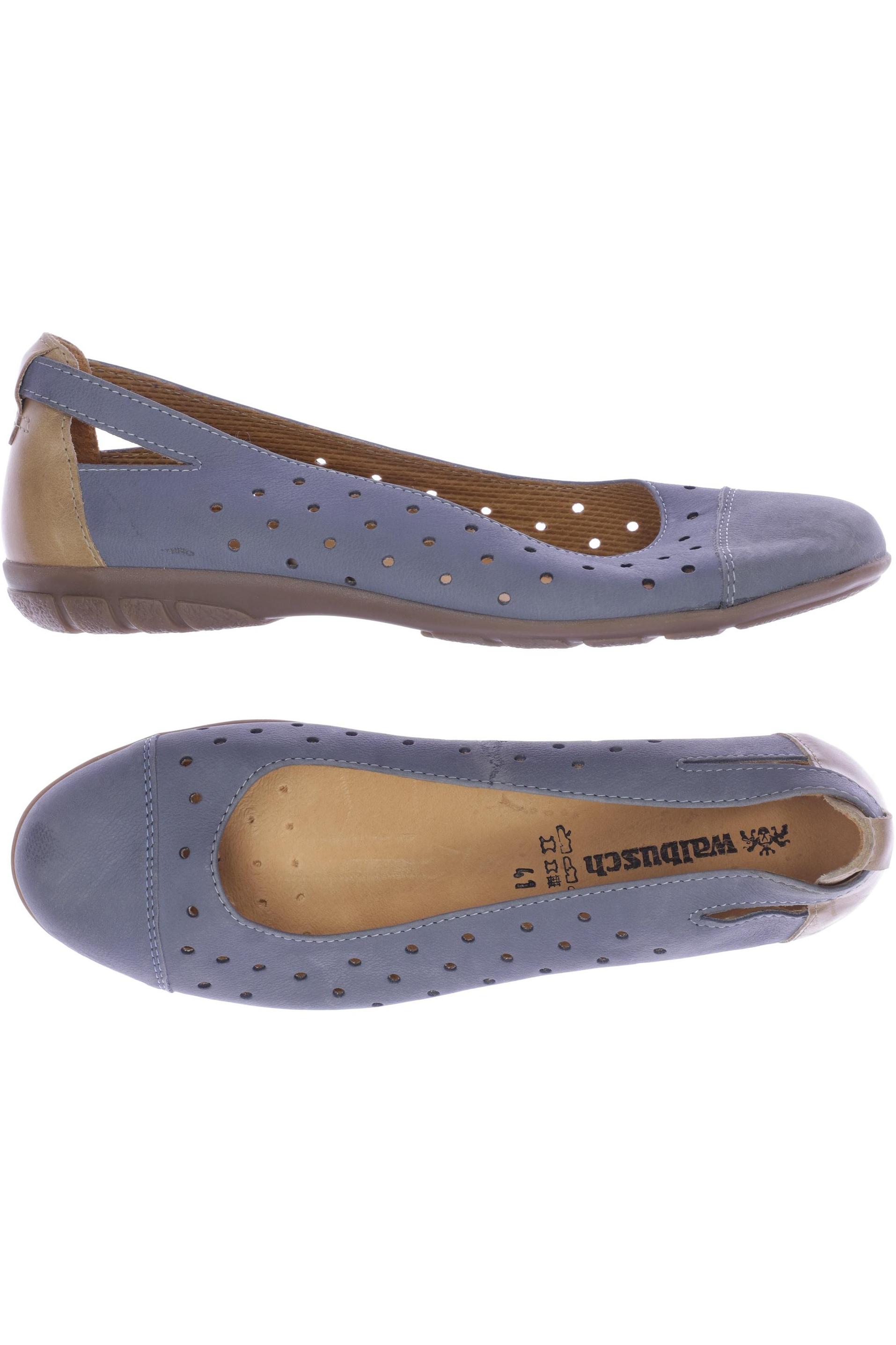 

Walbusch Damen Ballerinas, blau, Gr. 41