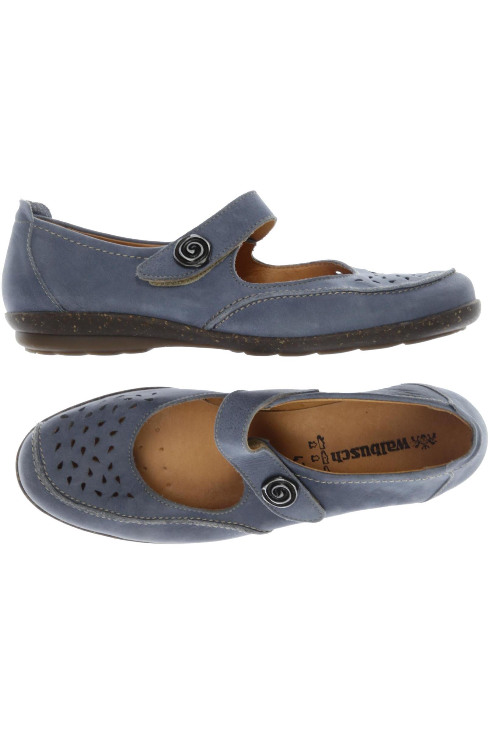 

Walbusch Damen Ballerinas, blau, Gr. 42
