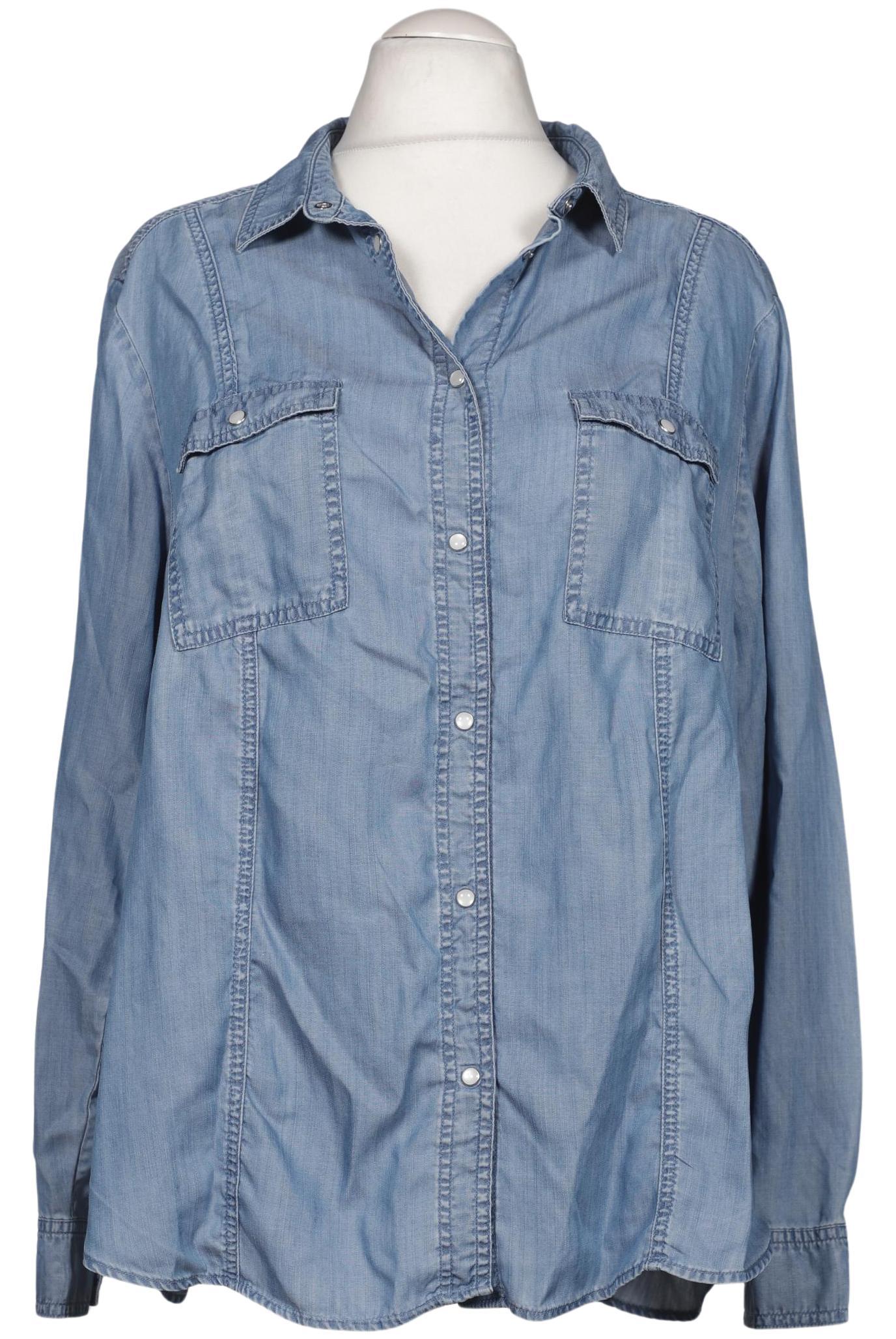 

Walbusch Damen Bluse, blau, Gr. 48