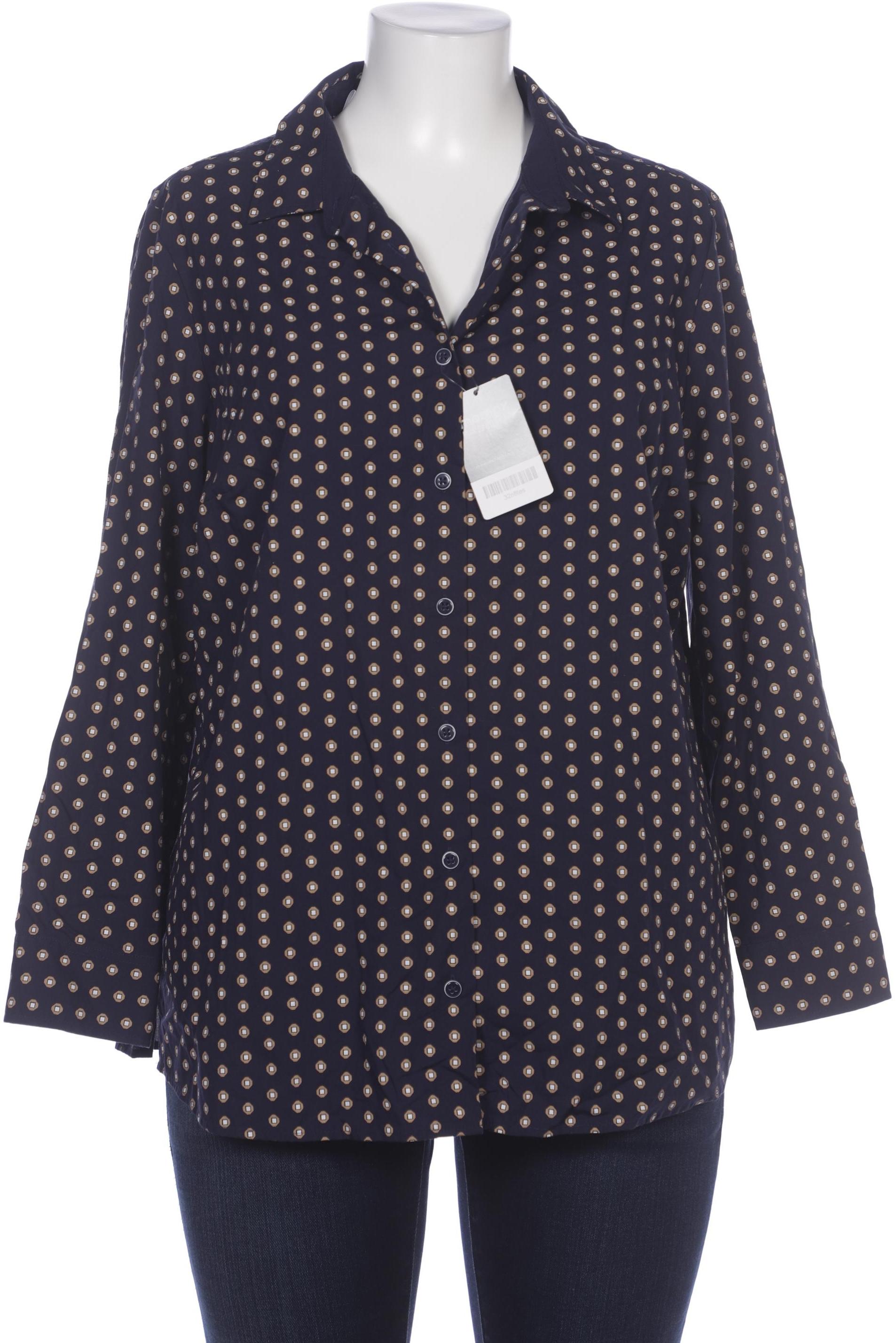 

Walbusch Damen Bluse, marineblau, Gr. 46