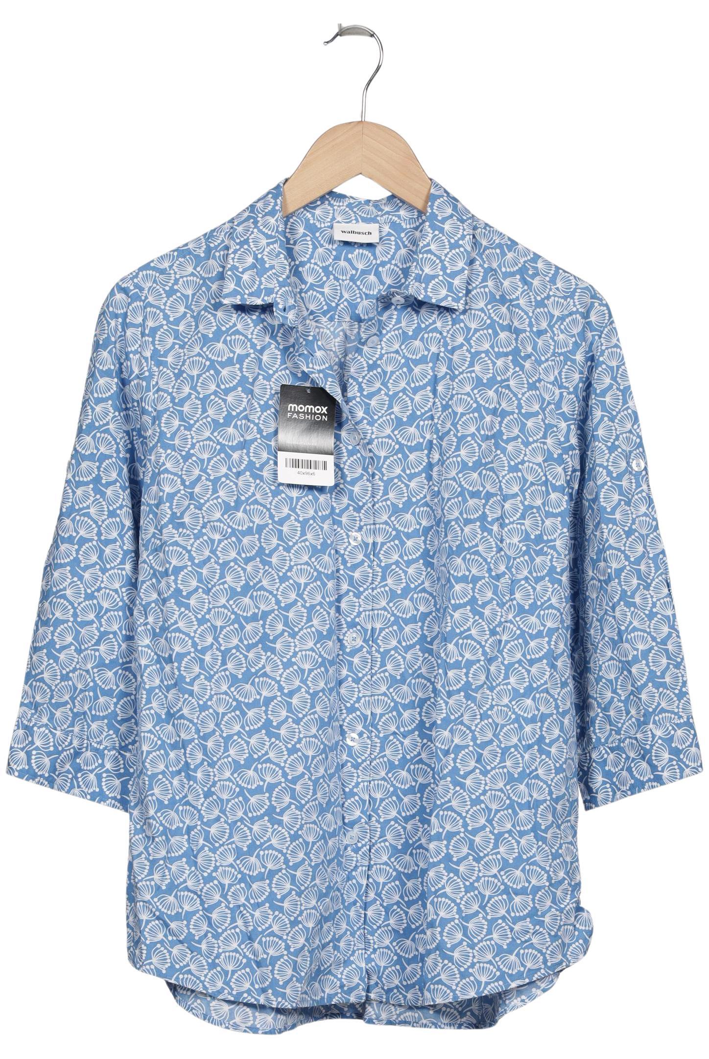 

Walbusch Damen Bluse, blau, Gr. 42