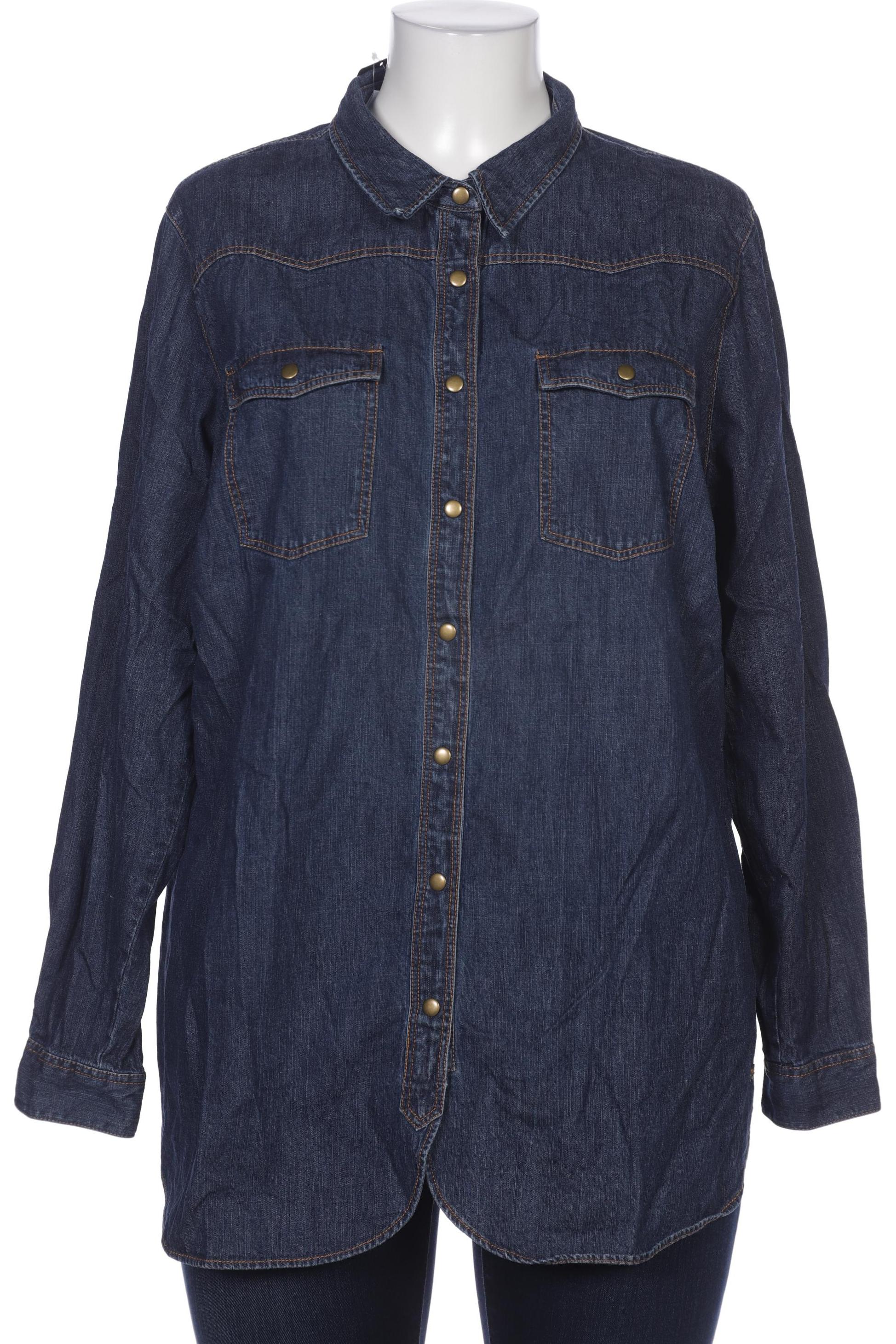 

Walbusch Damen Bluse, blau, Gr. 48