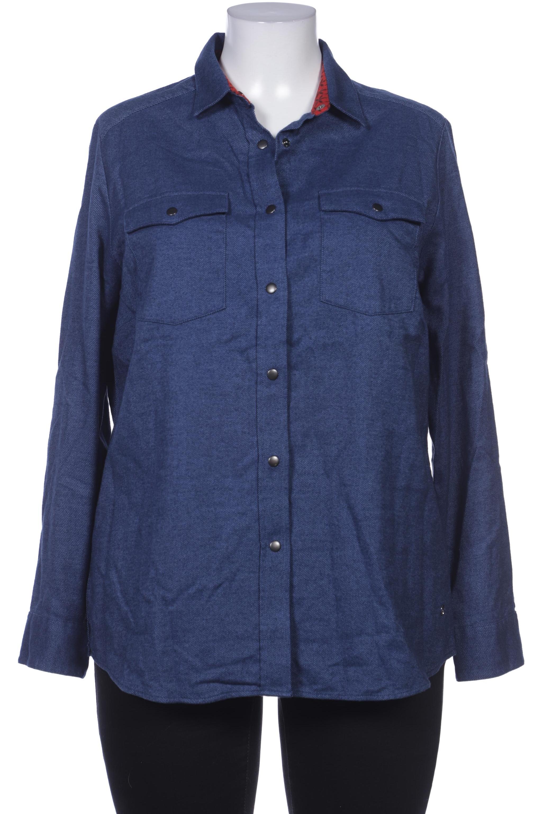 

Walbusch Damen Bluse, blau, Gr. 44