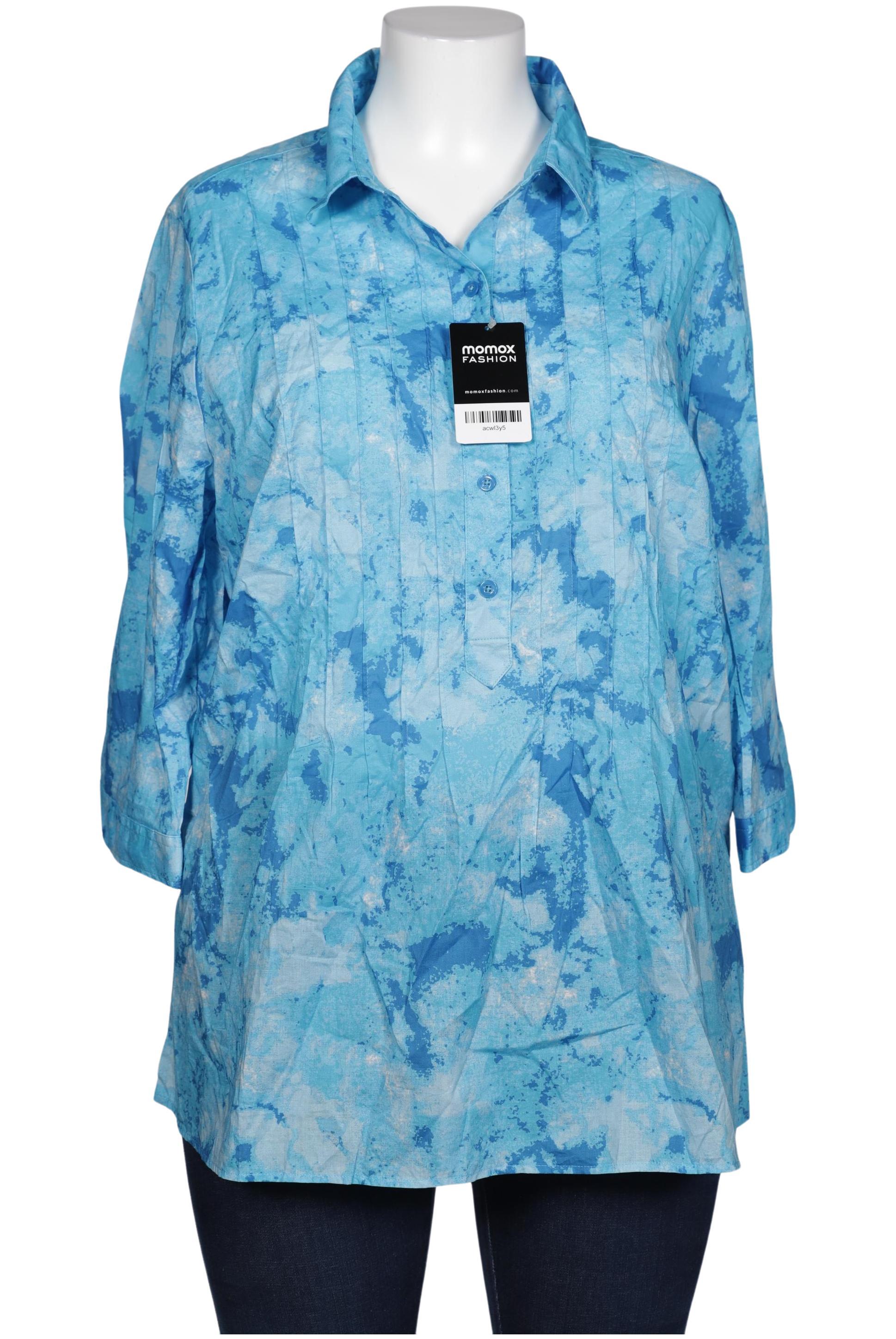 

Walbusch Damen Bluse, blau, Gr. 46