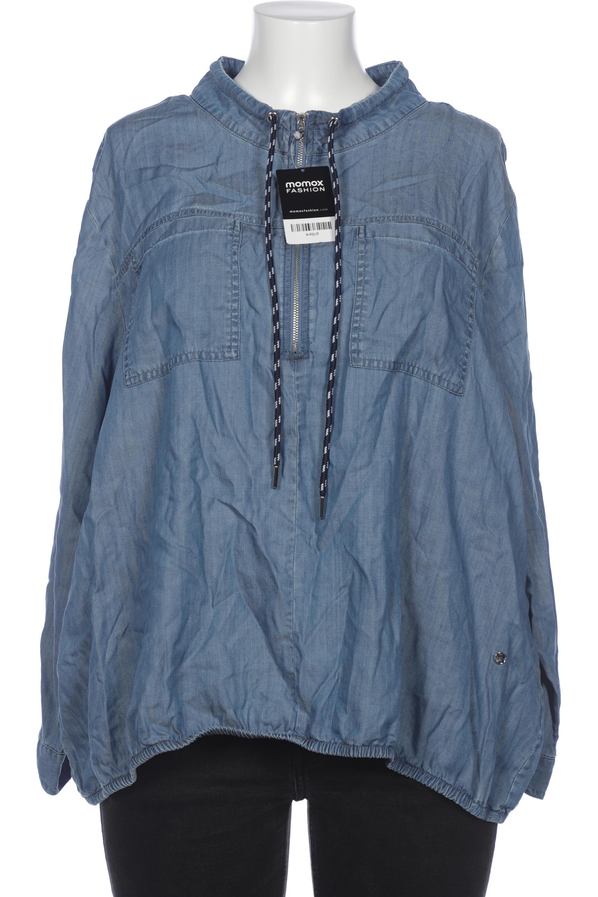 

Walbusch Damen Bluse, blau, Gr. 52