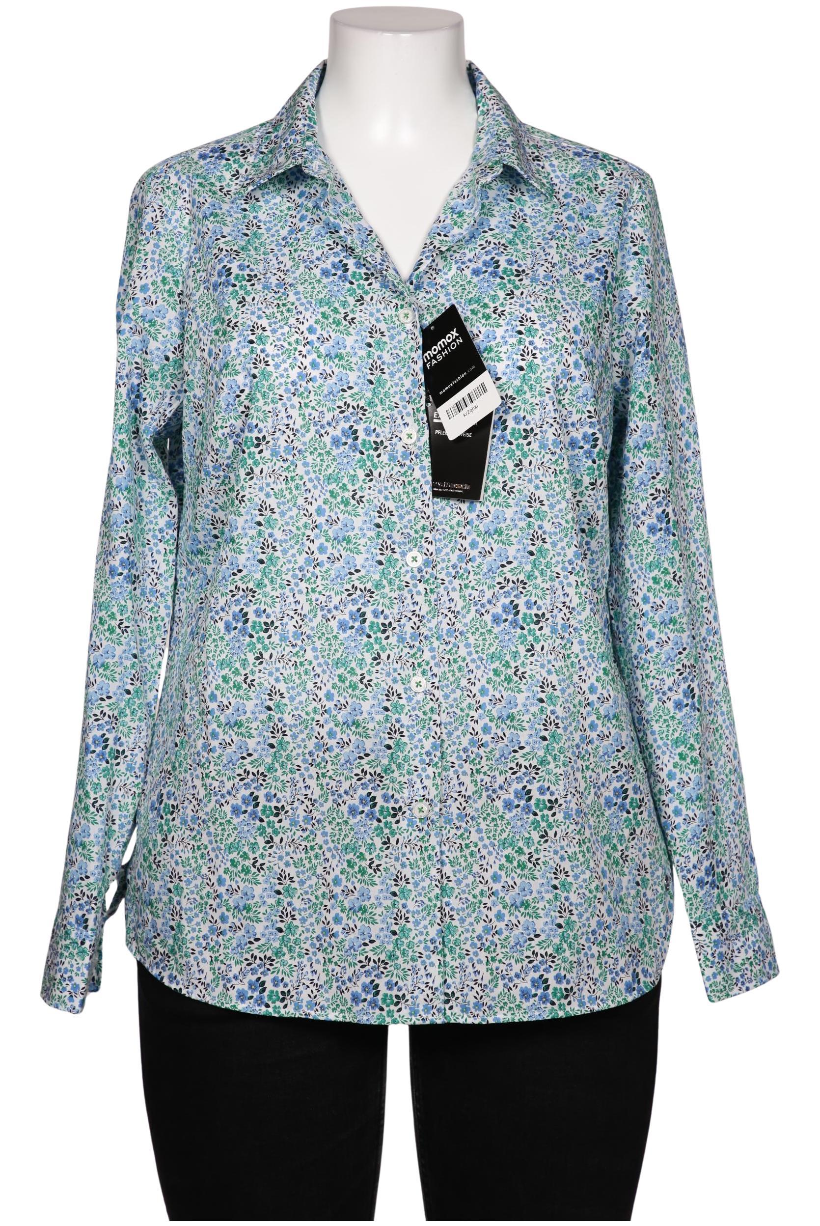 

Walbusch Damen Bluse, blau, Gr. 42