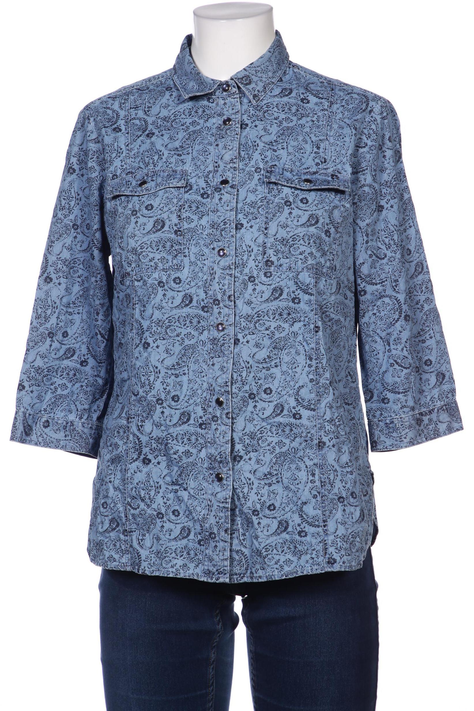 

Walbusch Damen Bluse, blau, Gr. 40