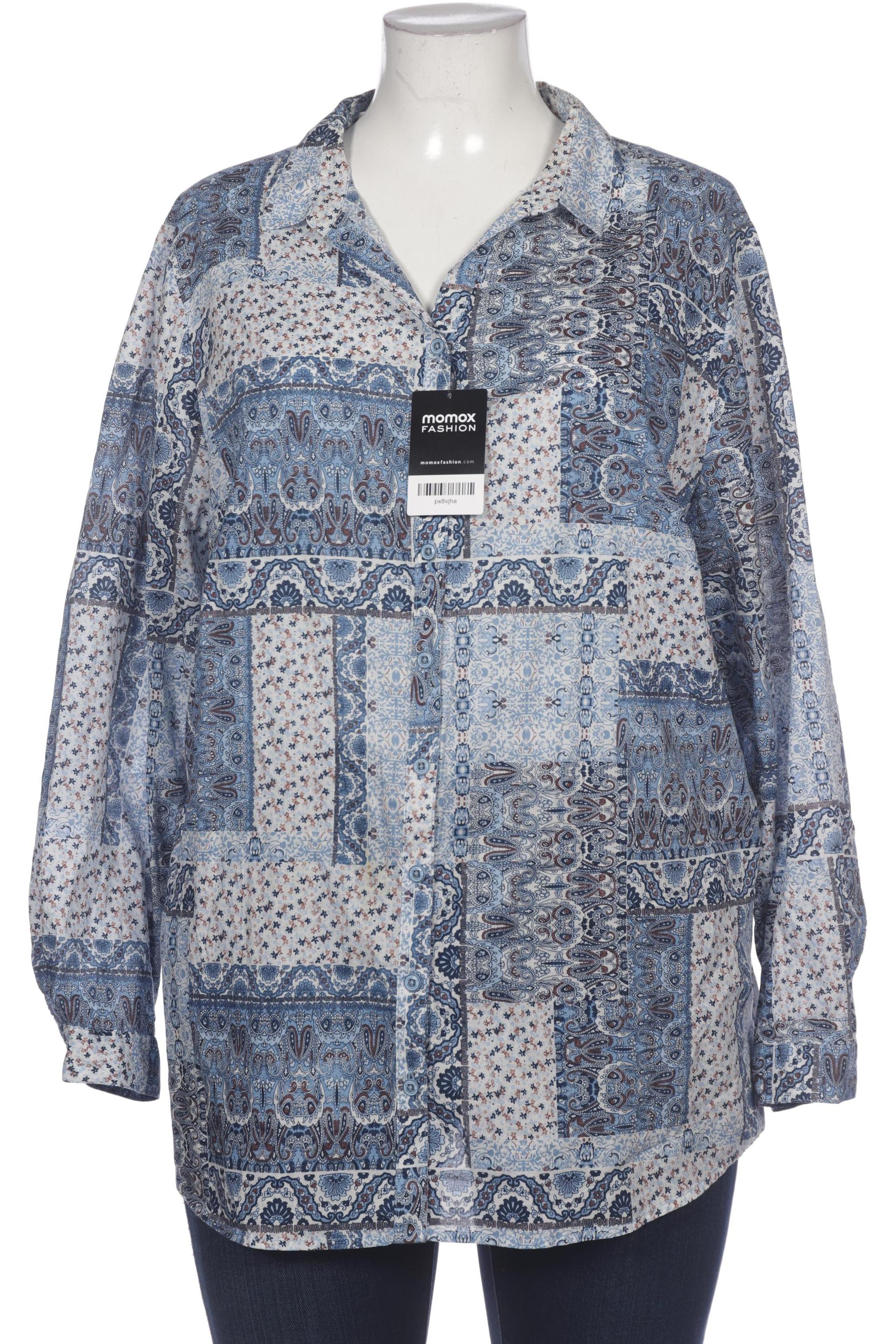

Walbusch Damen Bluse, blau, Gr. 52