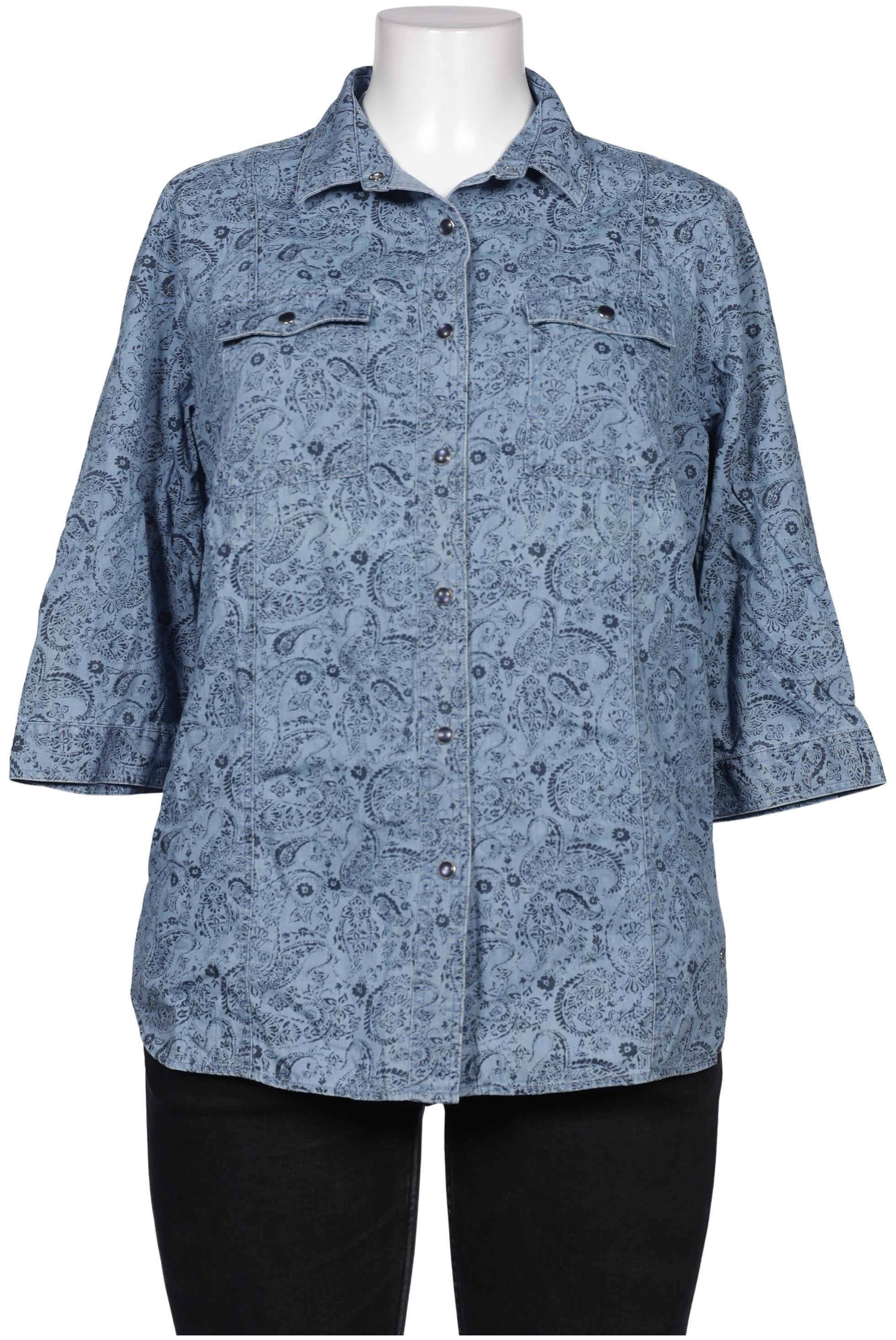 

Walbusch Damen Bluse, blau, Gr. 44