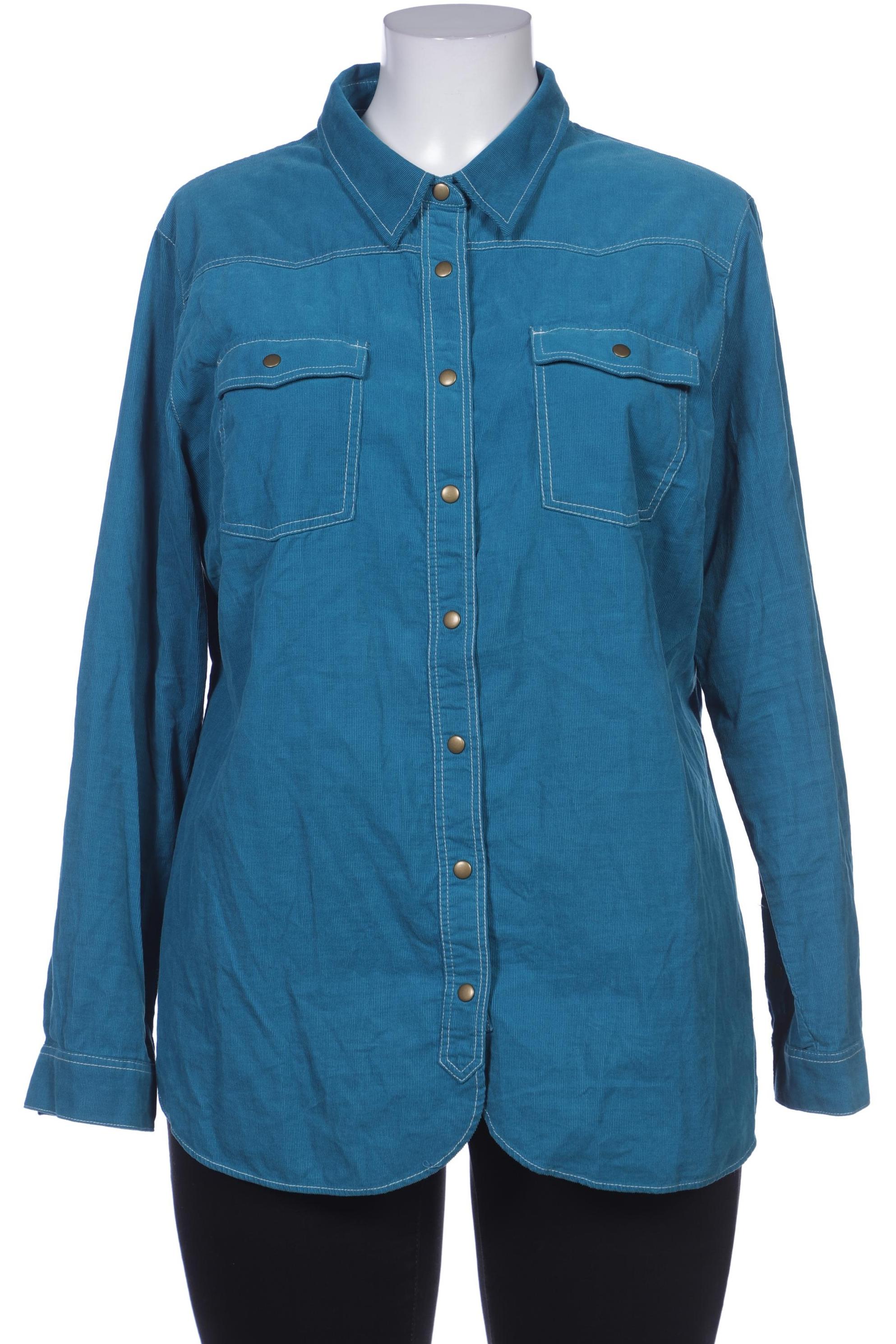 

Walbusch Damen Bluse, blau, Gr. 46