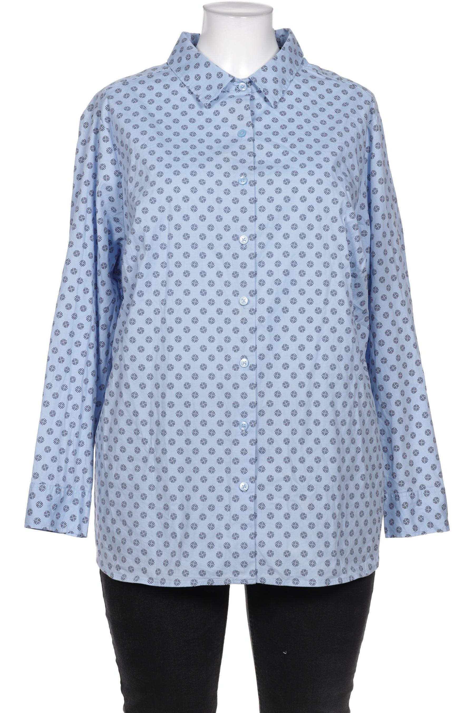 

Walbusch Damen Bluse, blau, Gr. 52