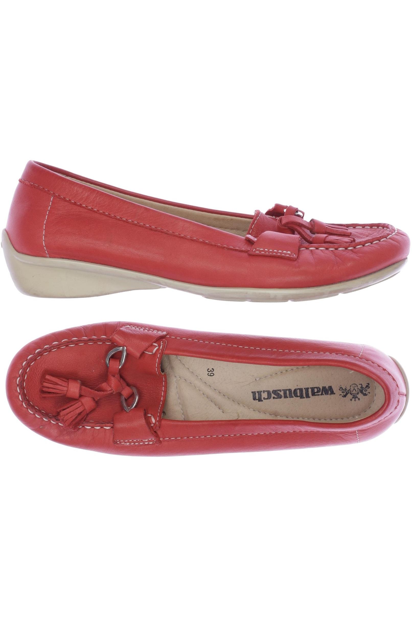 

Walbusch Damen Halbschuh, rot, Gr. 39
