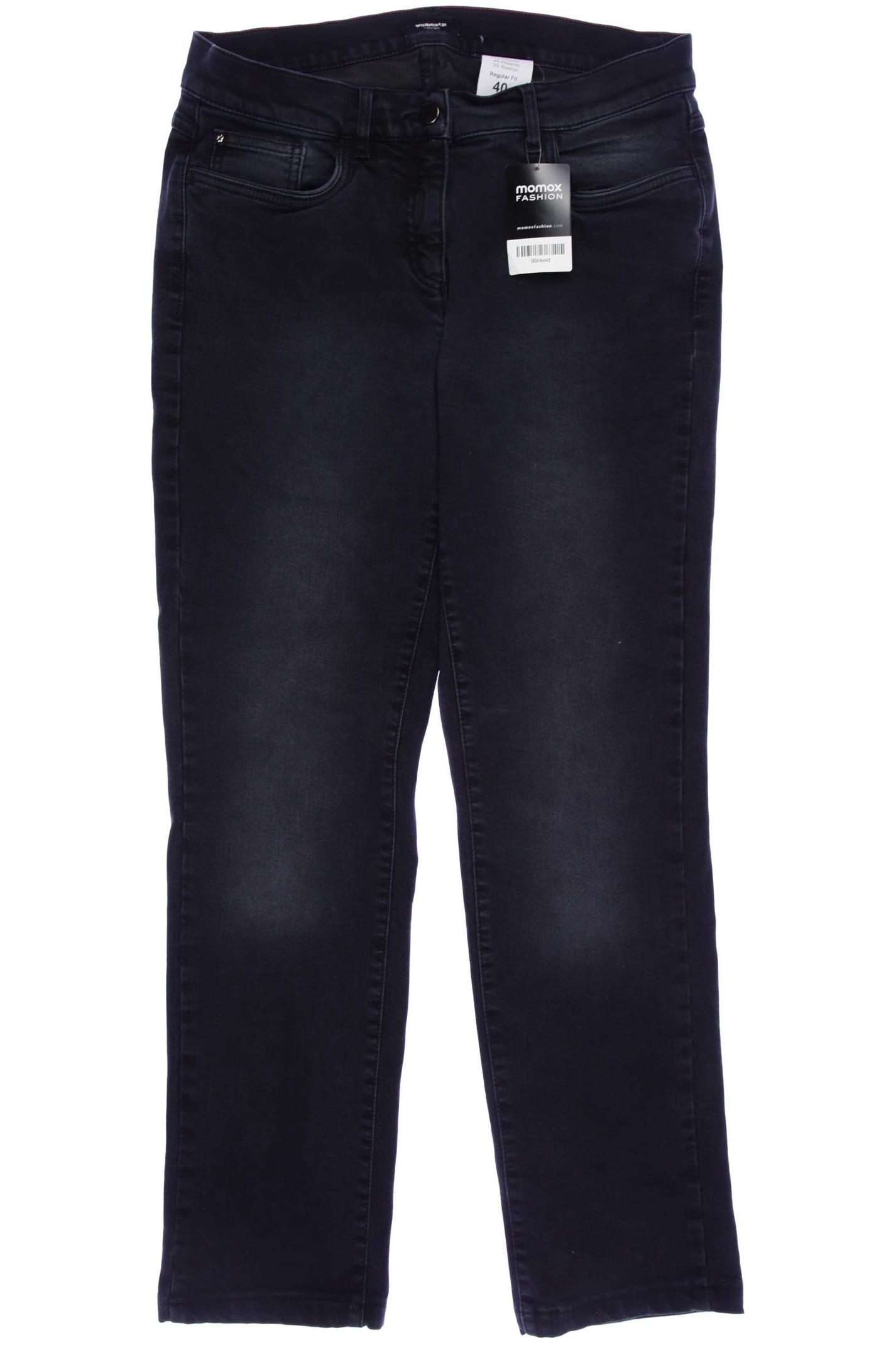 

Walbusch Damen Jeans, schwarz, Gr. 40