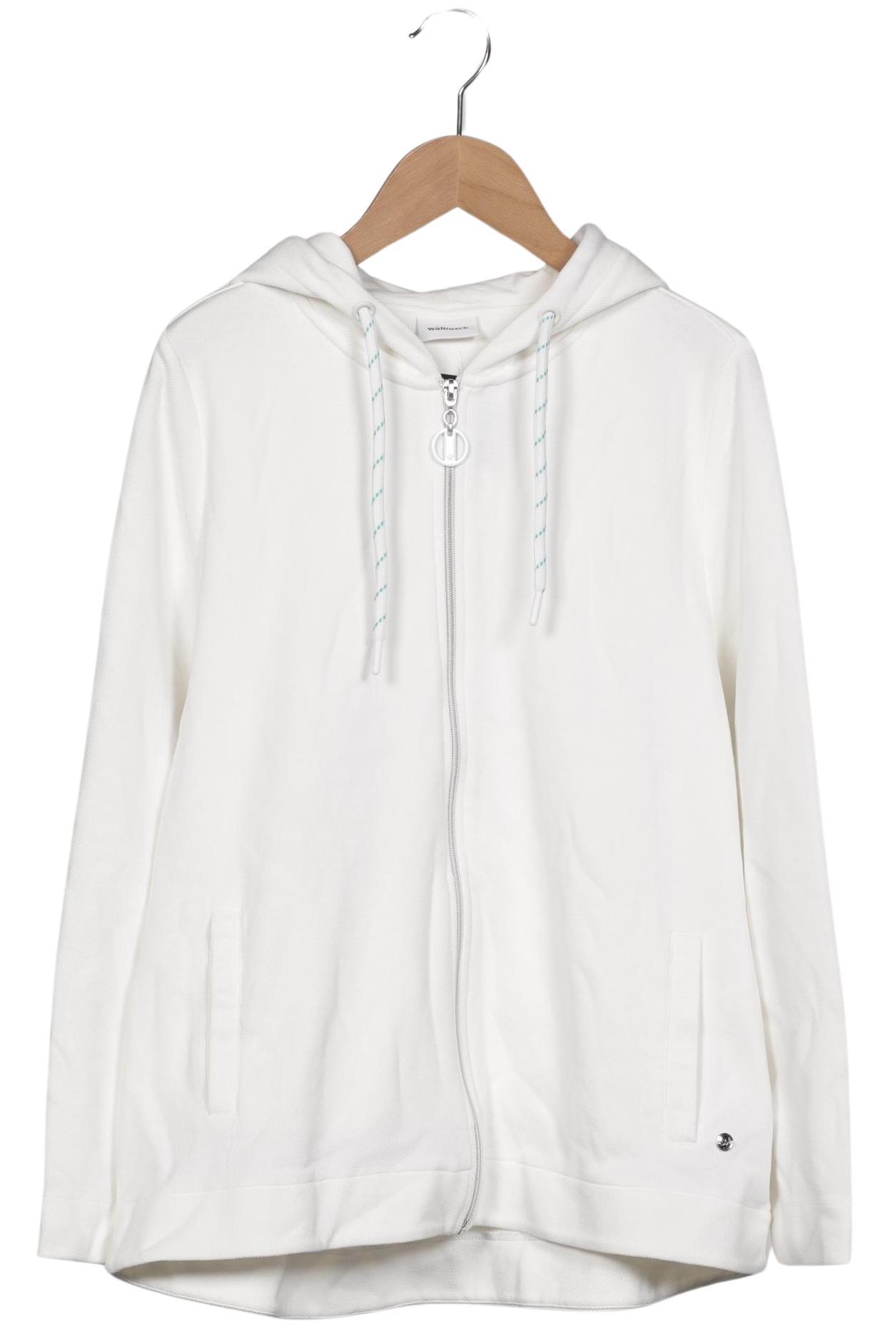 

Walbusch Damen Kapuzenpullover, weiß, Gr. 40