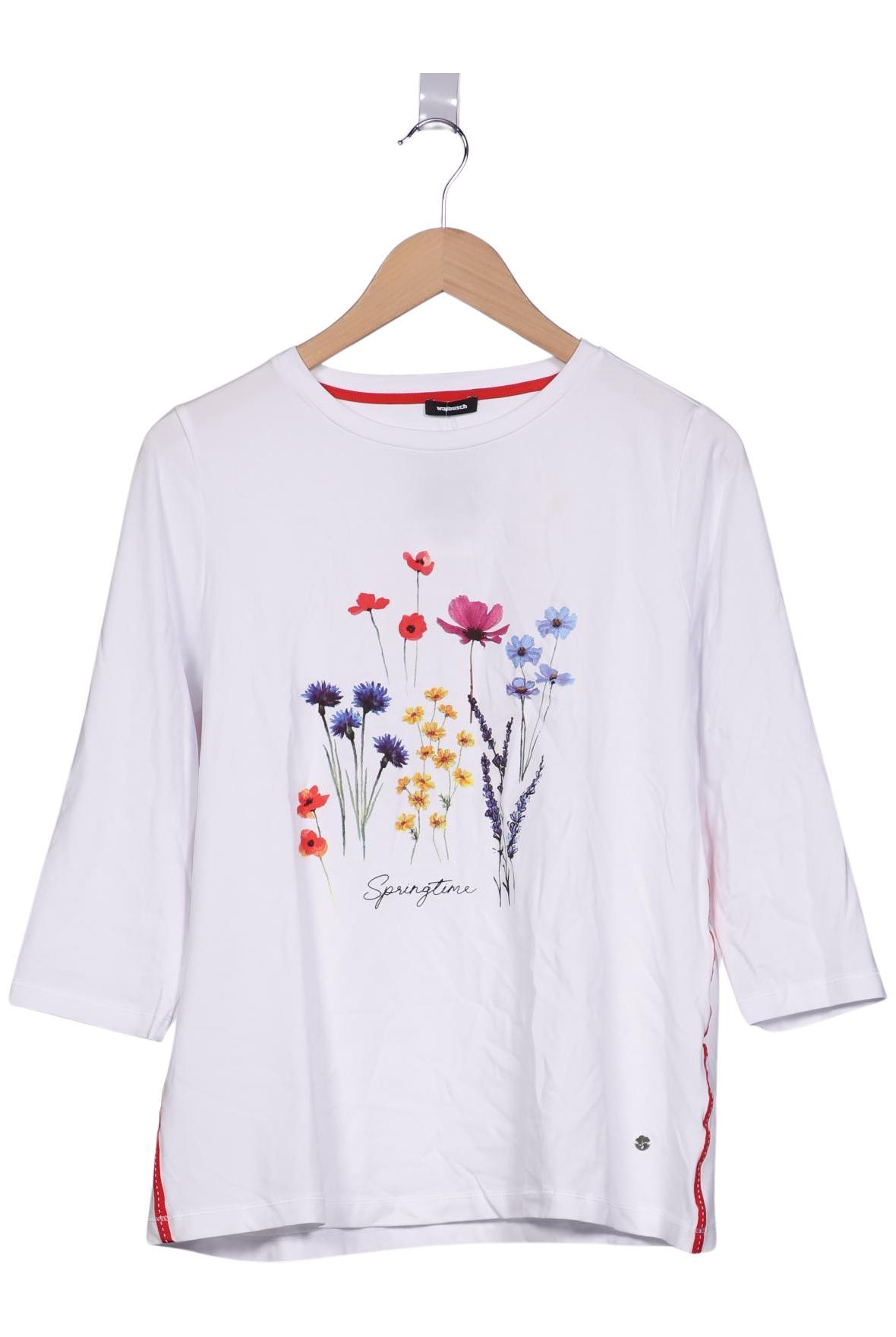 

Walbusch Damen Langarmshirt, weiß, Gr. 42