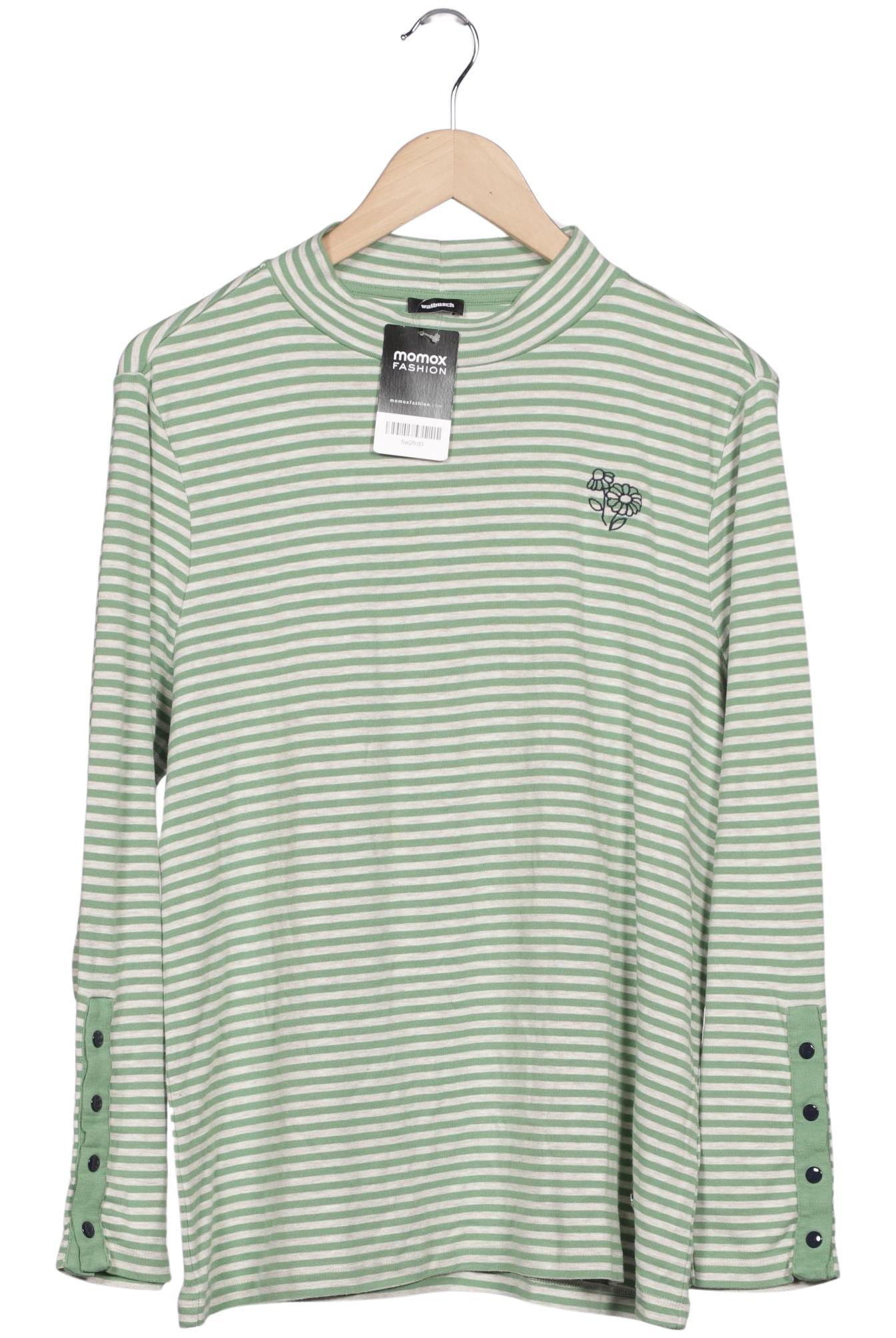 

Walbusch Damen Langarmshirt, grün, Gr. 48