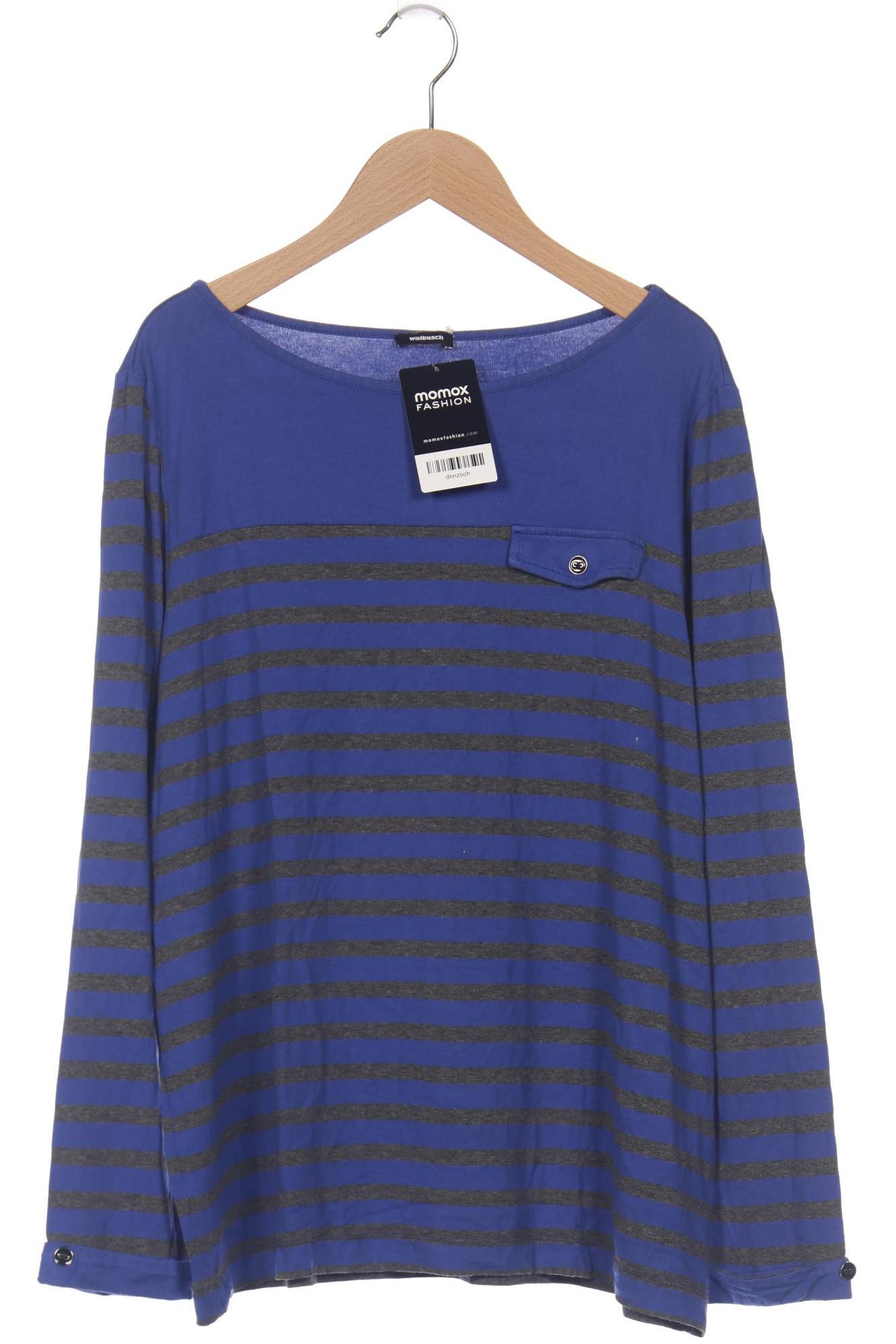 

Walbusch Damen Langarmshirt, blau, Gr. 46