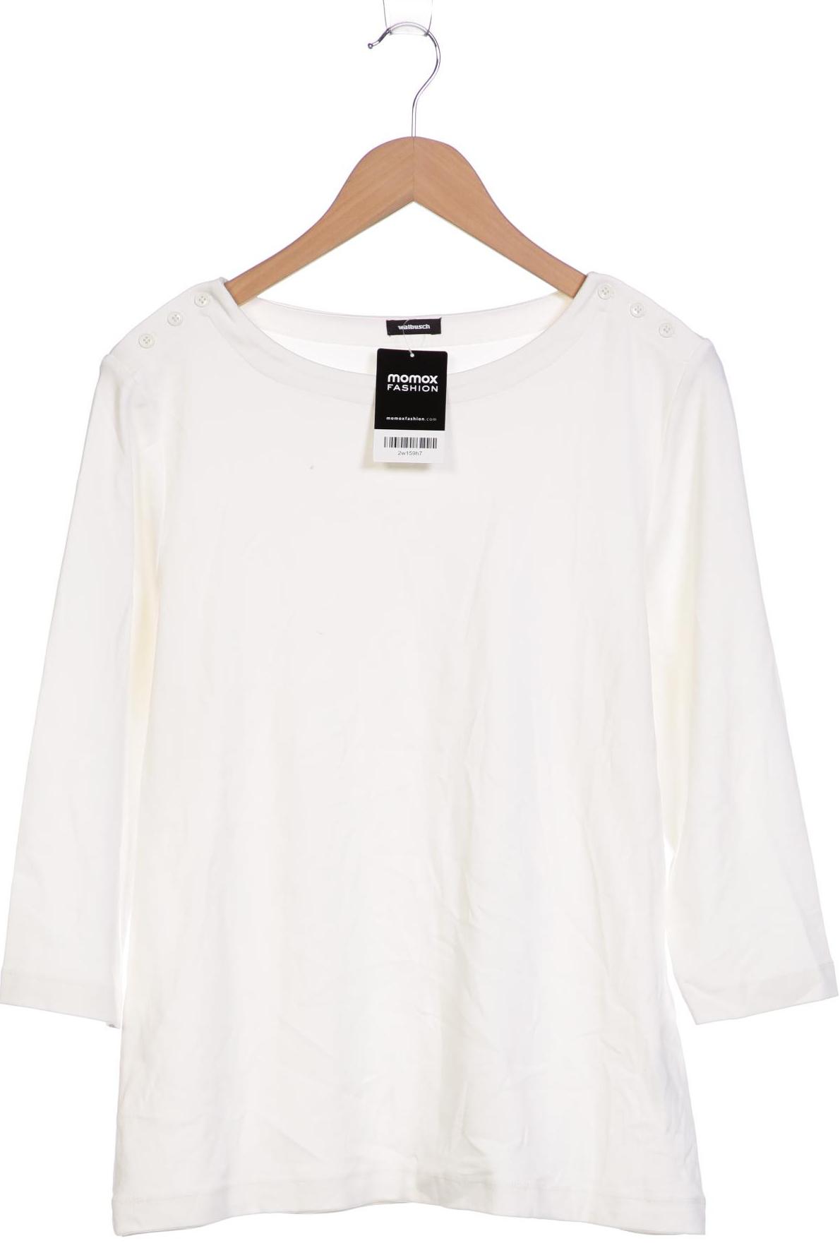 

Walbusch Damen Langarmshirt, cremeweiß